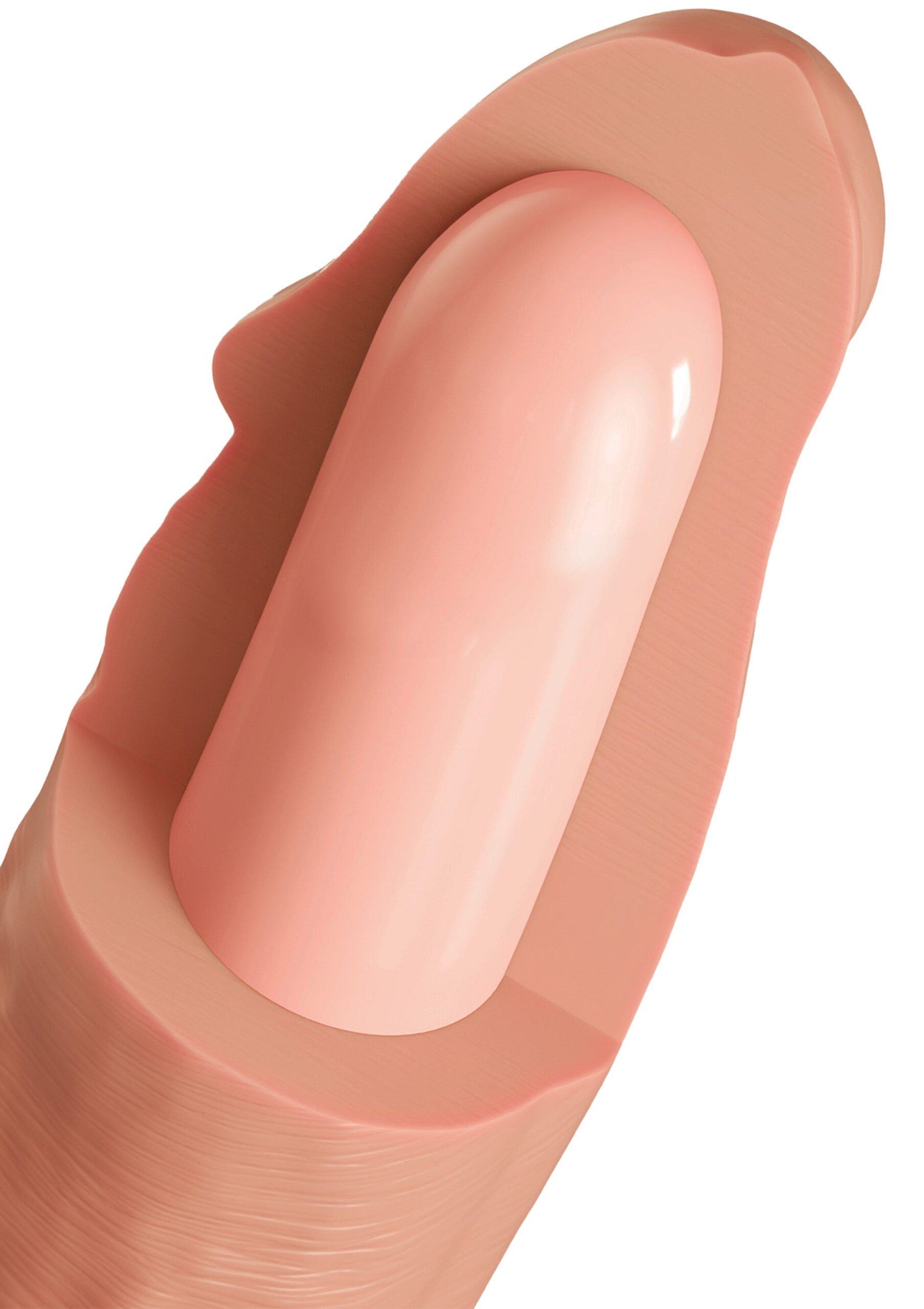 Realistic Dildo Liquid Silicone 19 cm - Afbeelding 9