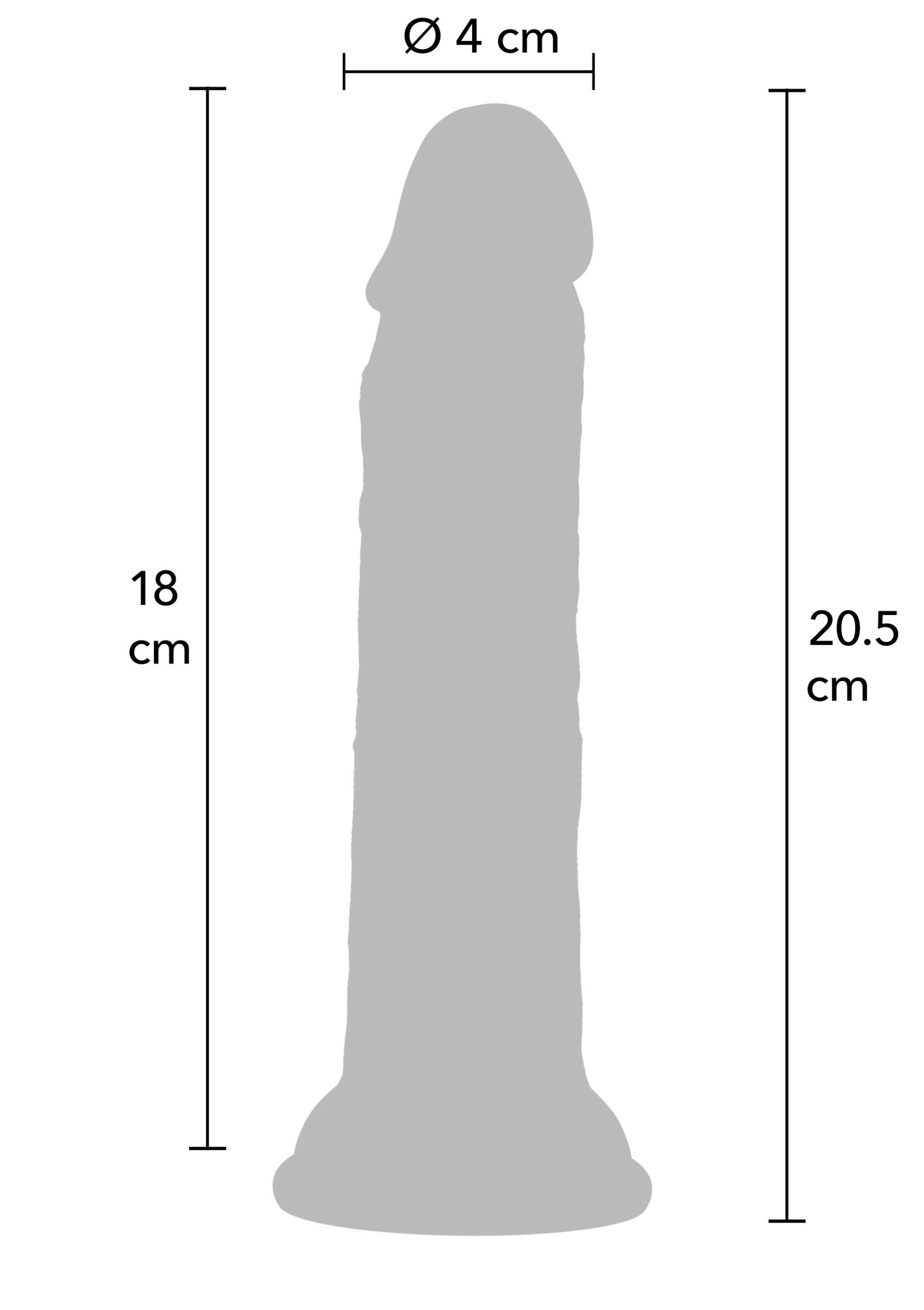 Realistic Dong Liquid Silicone 20.5 cm - Afbeelding 2