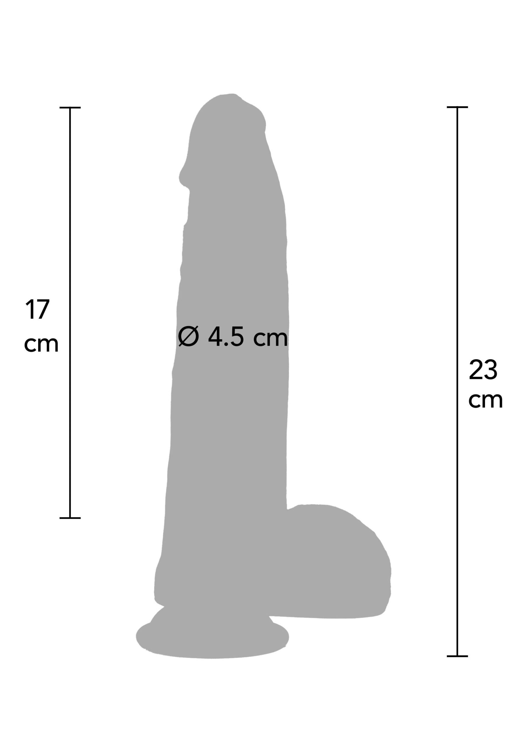 Ultra Realistic Dildo Silicone 21 cm - Afbeelding 2