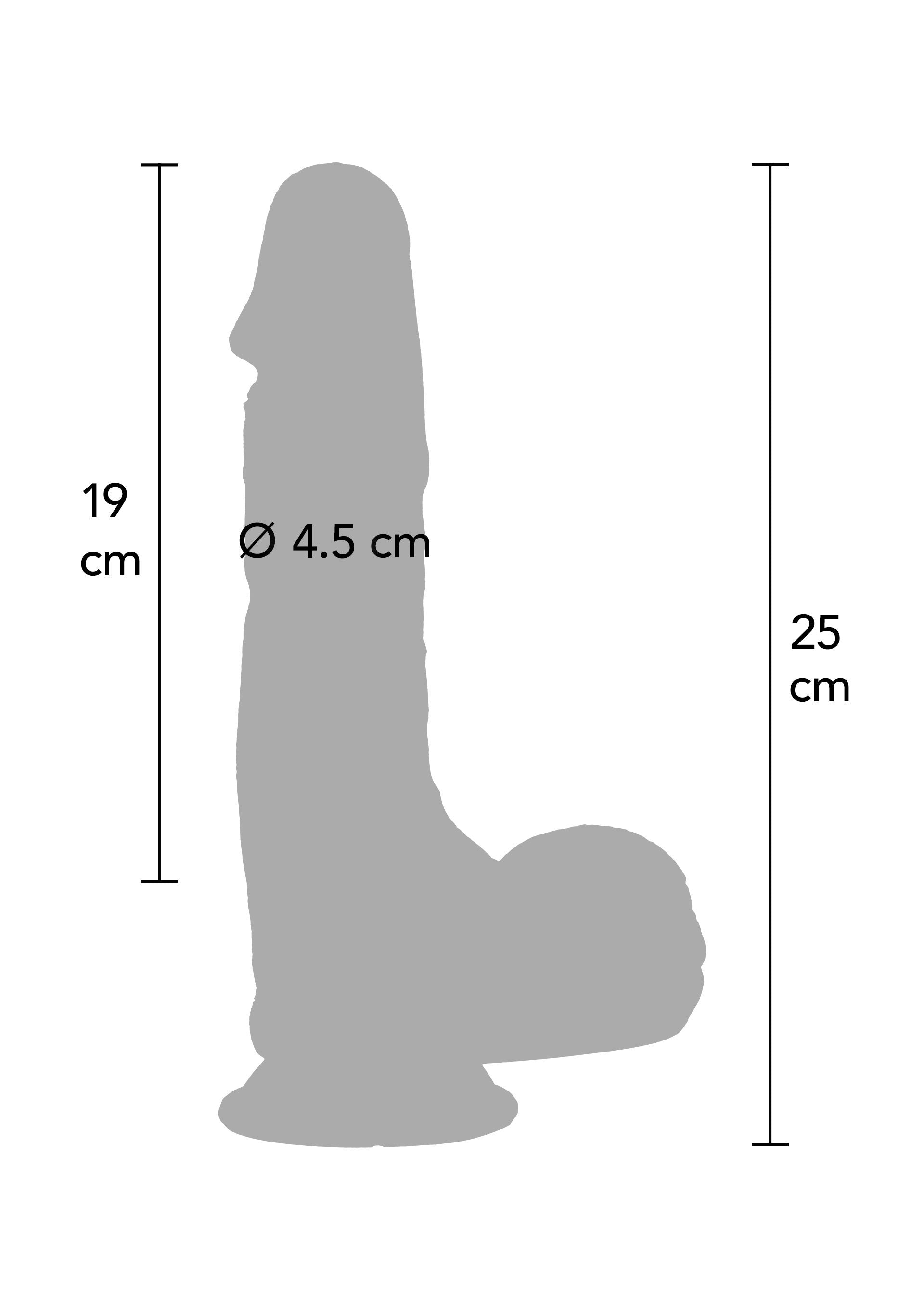 Ultra Realistic Dildo Silicone 23 cm - Afbeelding 2