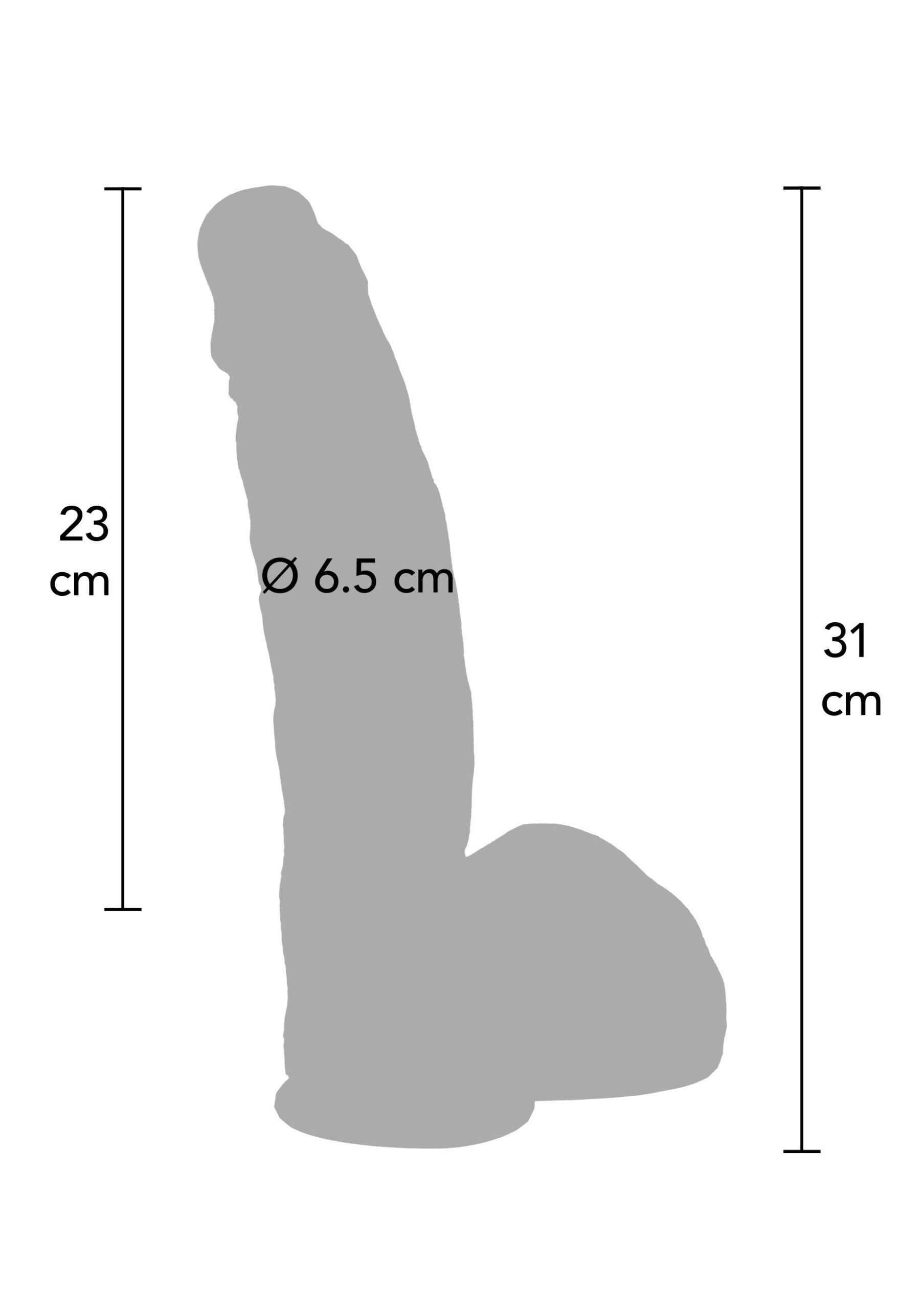 Ultra Realistic Dildo Silicone 29 cm - Afbeelding 2
