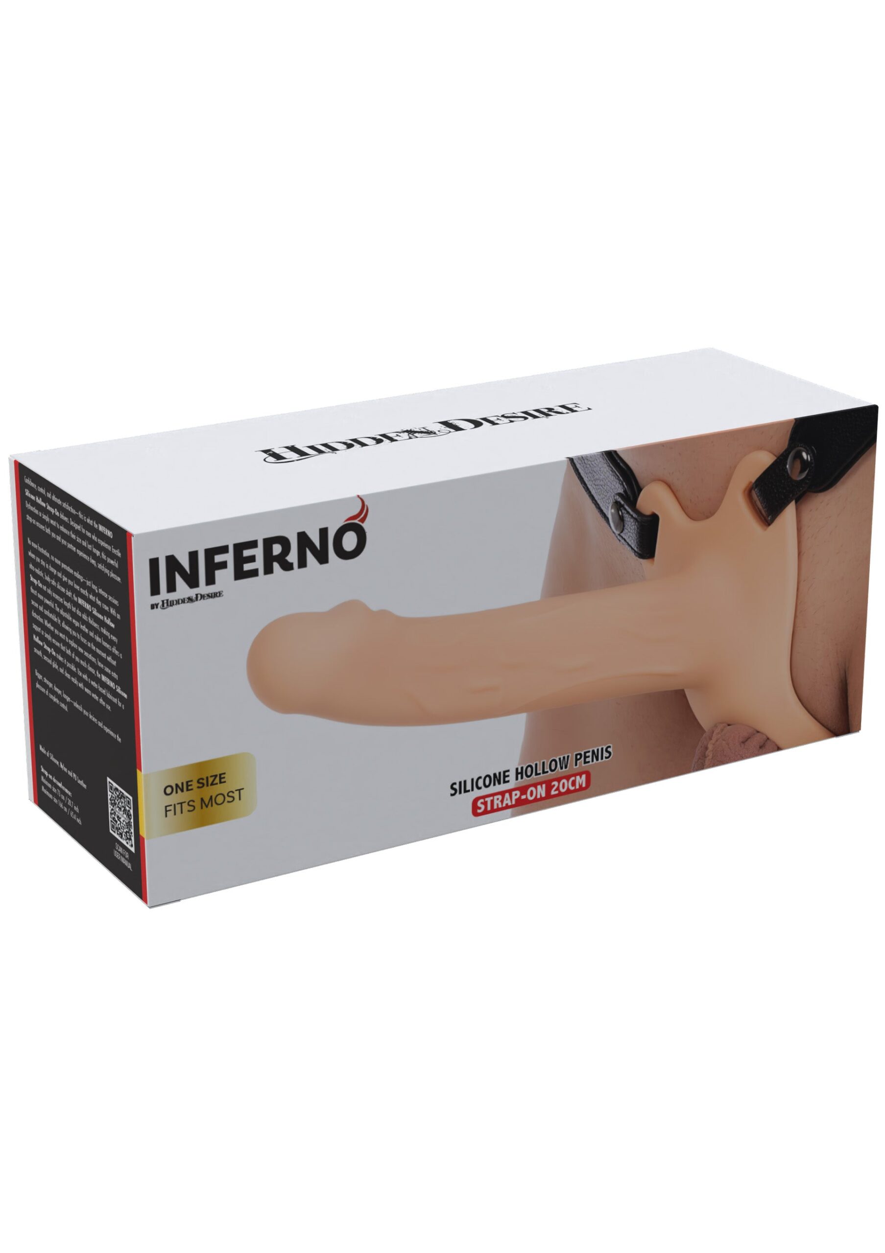 Hollow Penis Strapon 20cm - Afbeelding 2