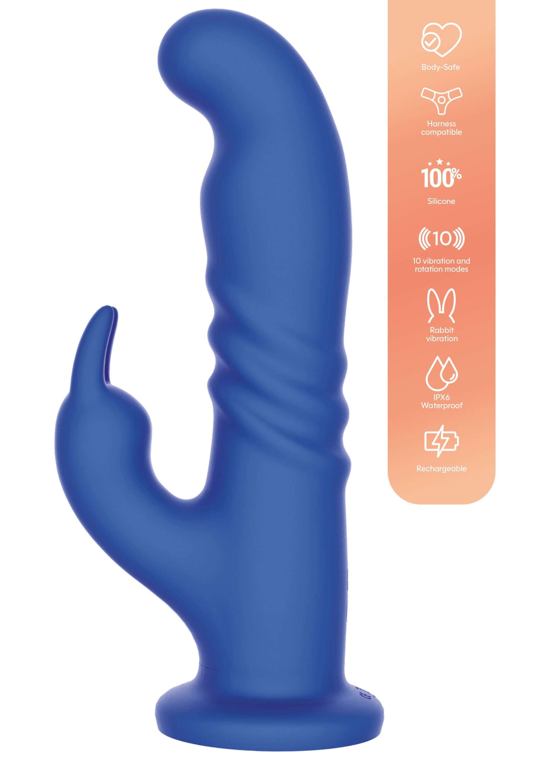 Rotating G-Spot Rabbit Vibrator - Afbeelding 7