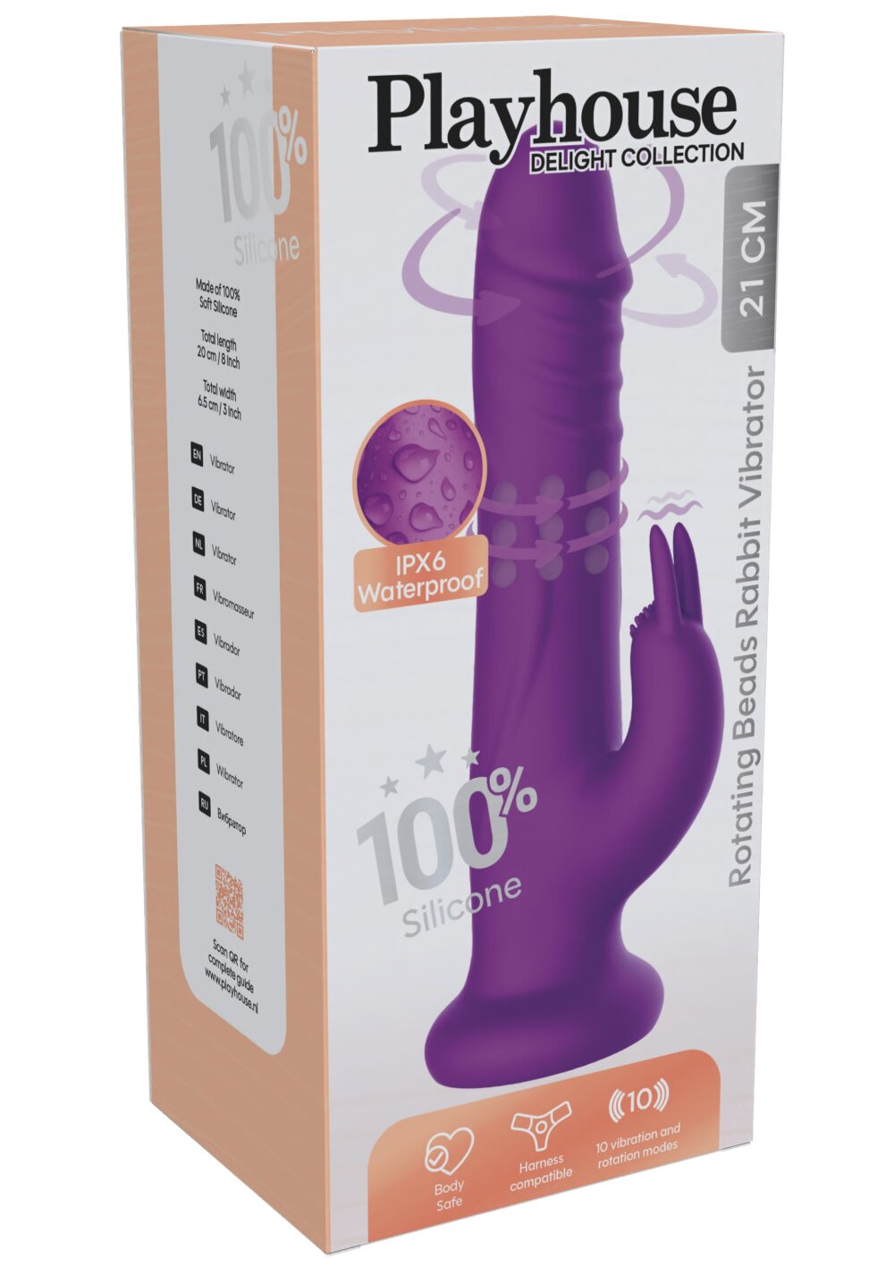 Rotating Beads Rabbit Vibrator - Afbeelding 2