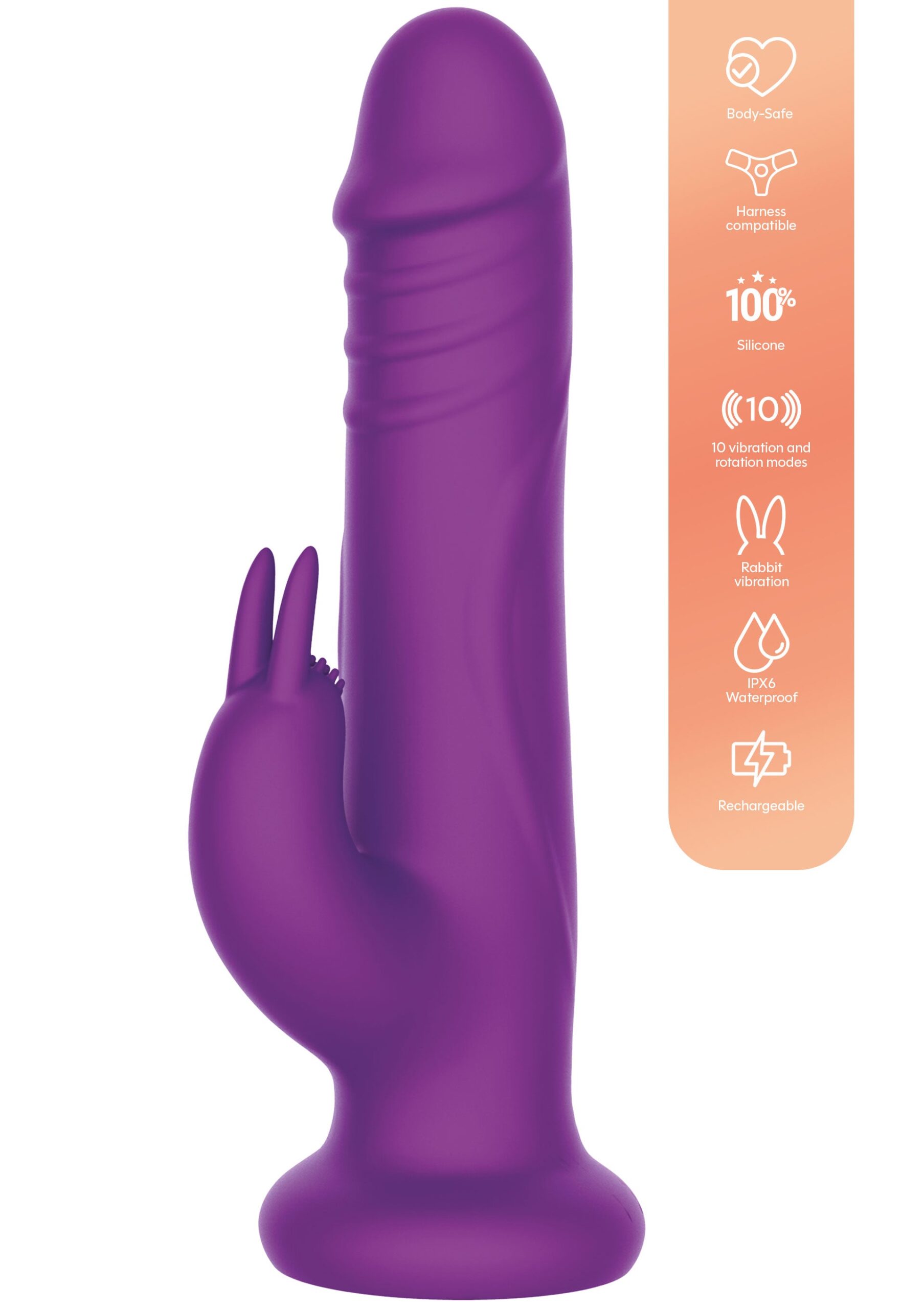 Rotating Beads Rabbit Vibrator - Afbeelding 8