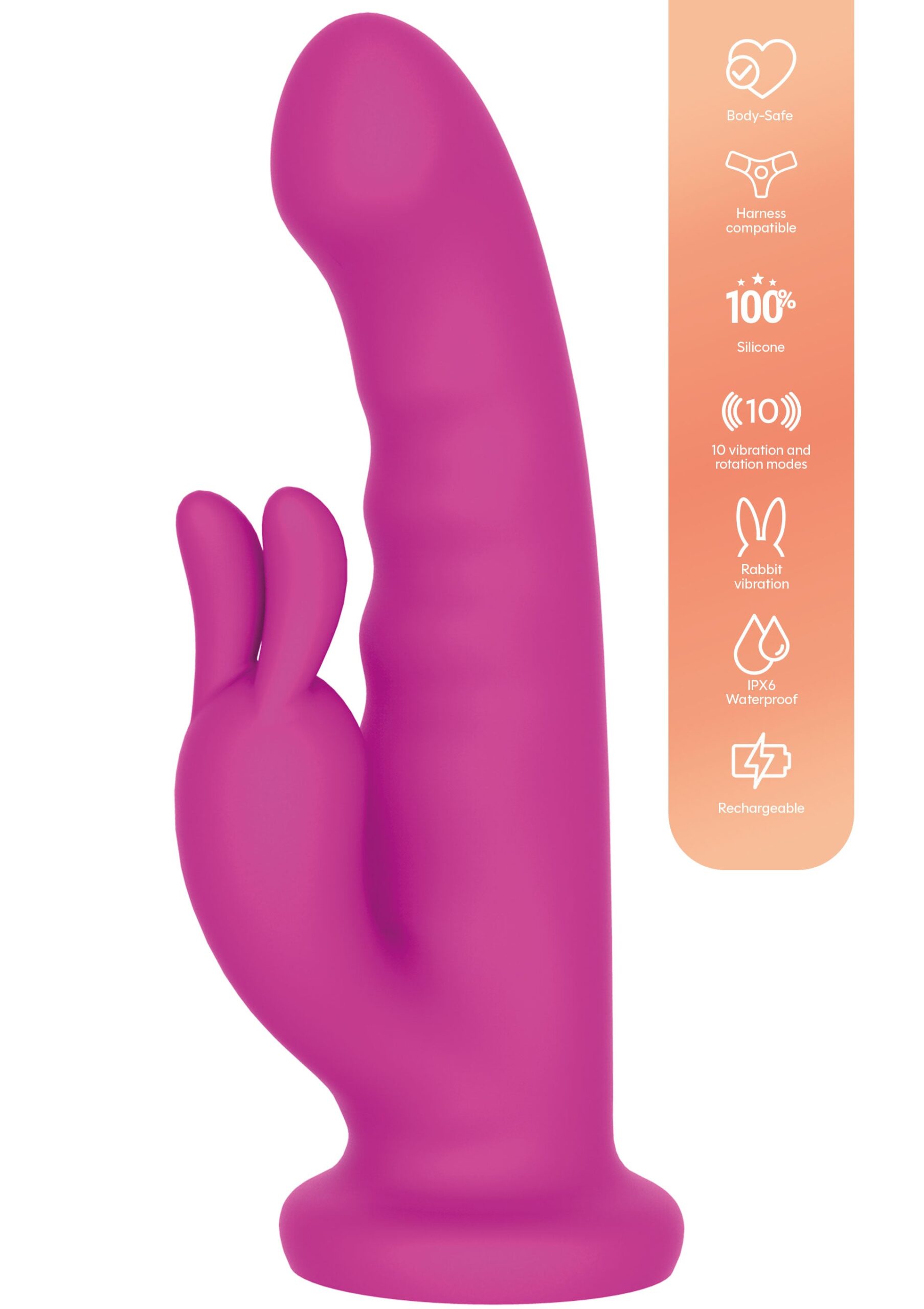 Rotating Rabbit Vibrator - Afbeelding 8