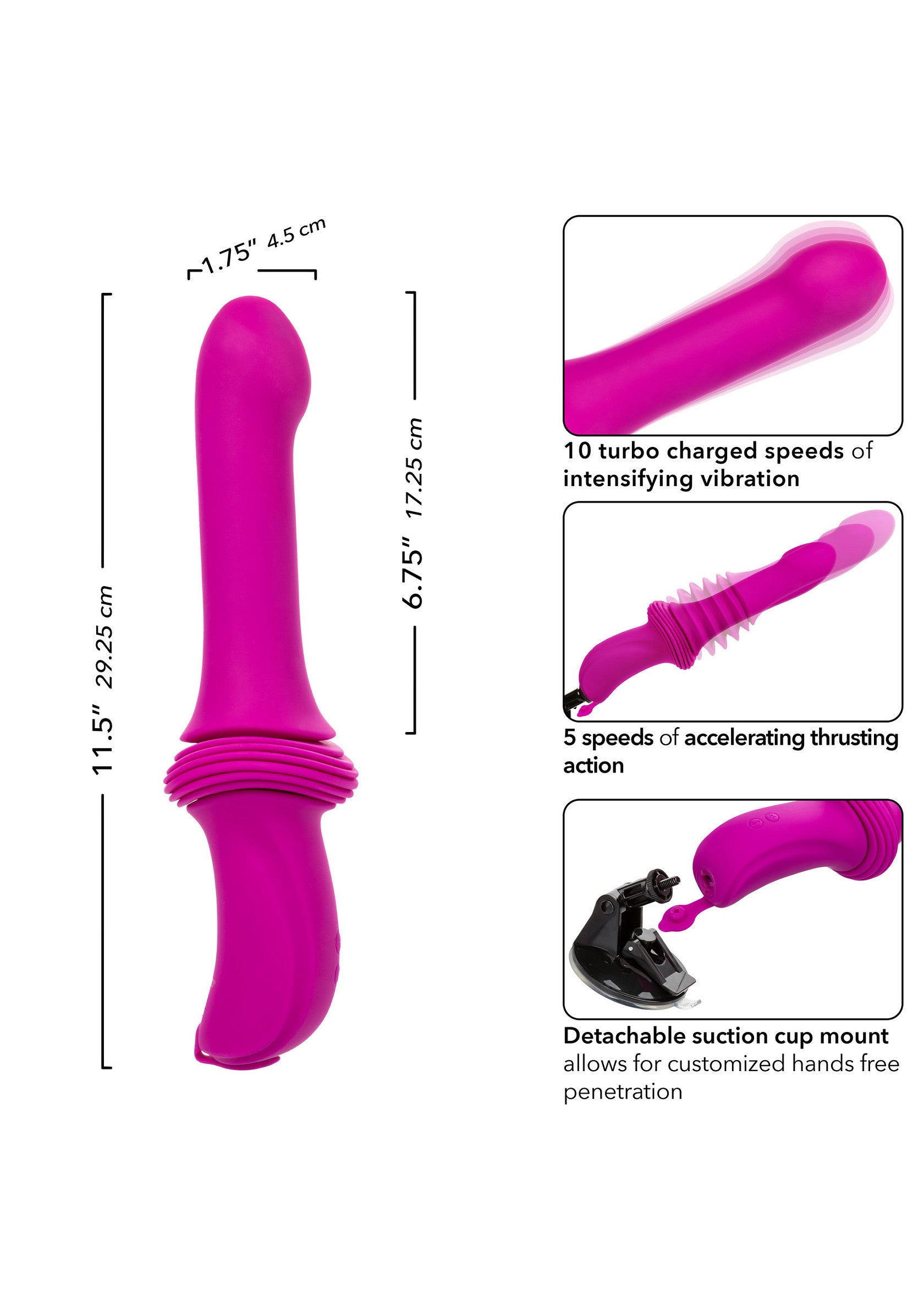 Sex Machine Smooth Thruster - Afbeelding 4