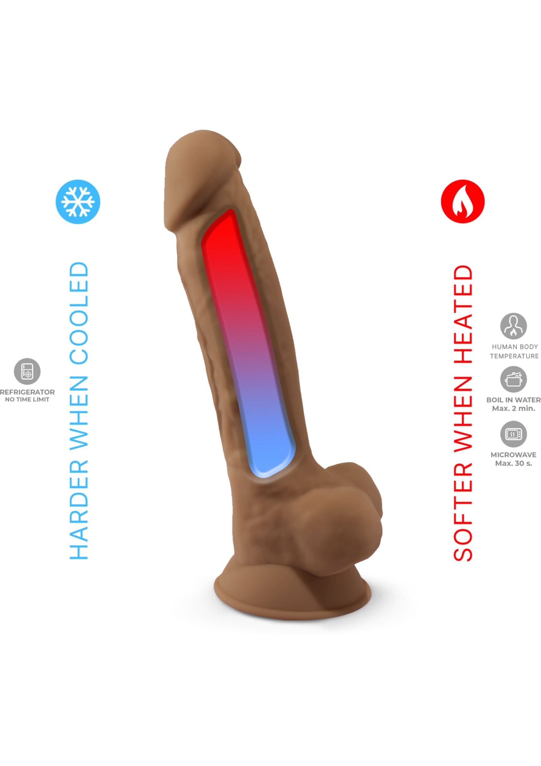 Dildo Model 7 inch - Afbeelding 6