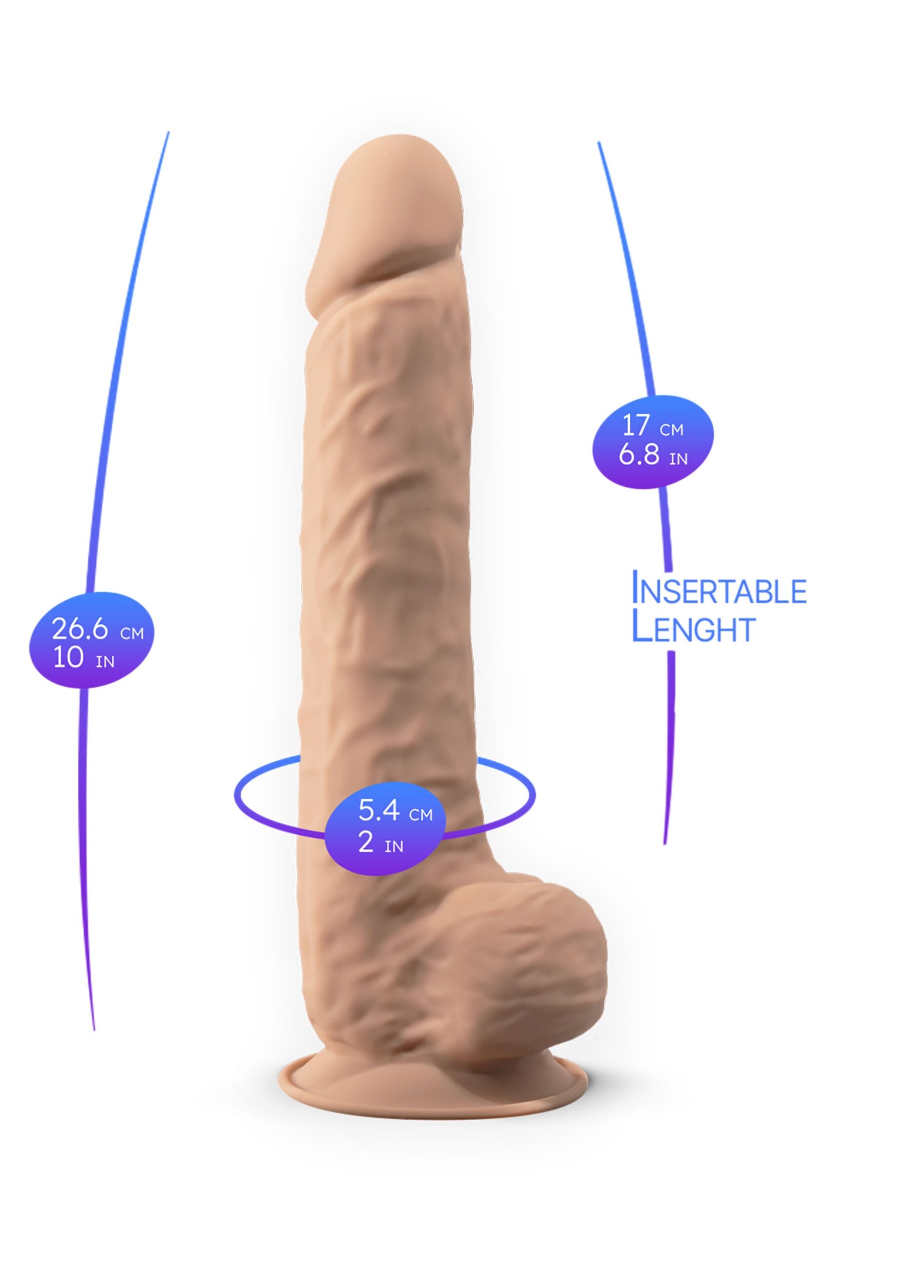 Dildo Model 10 inch - Afbeelding 8