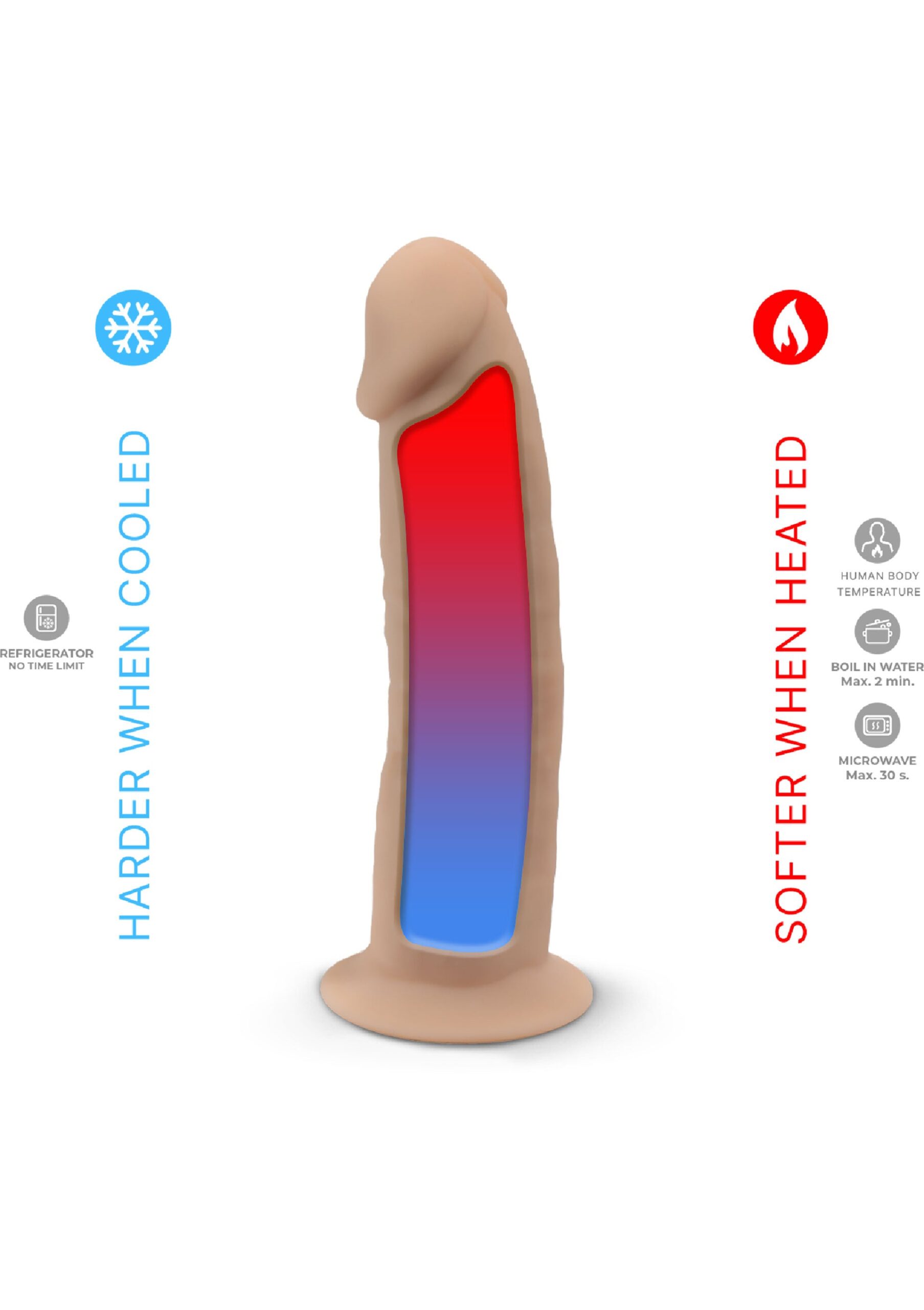 Dildo Vibrating Model 7 inch - Afbeelding 6