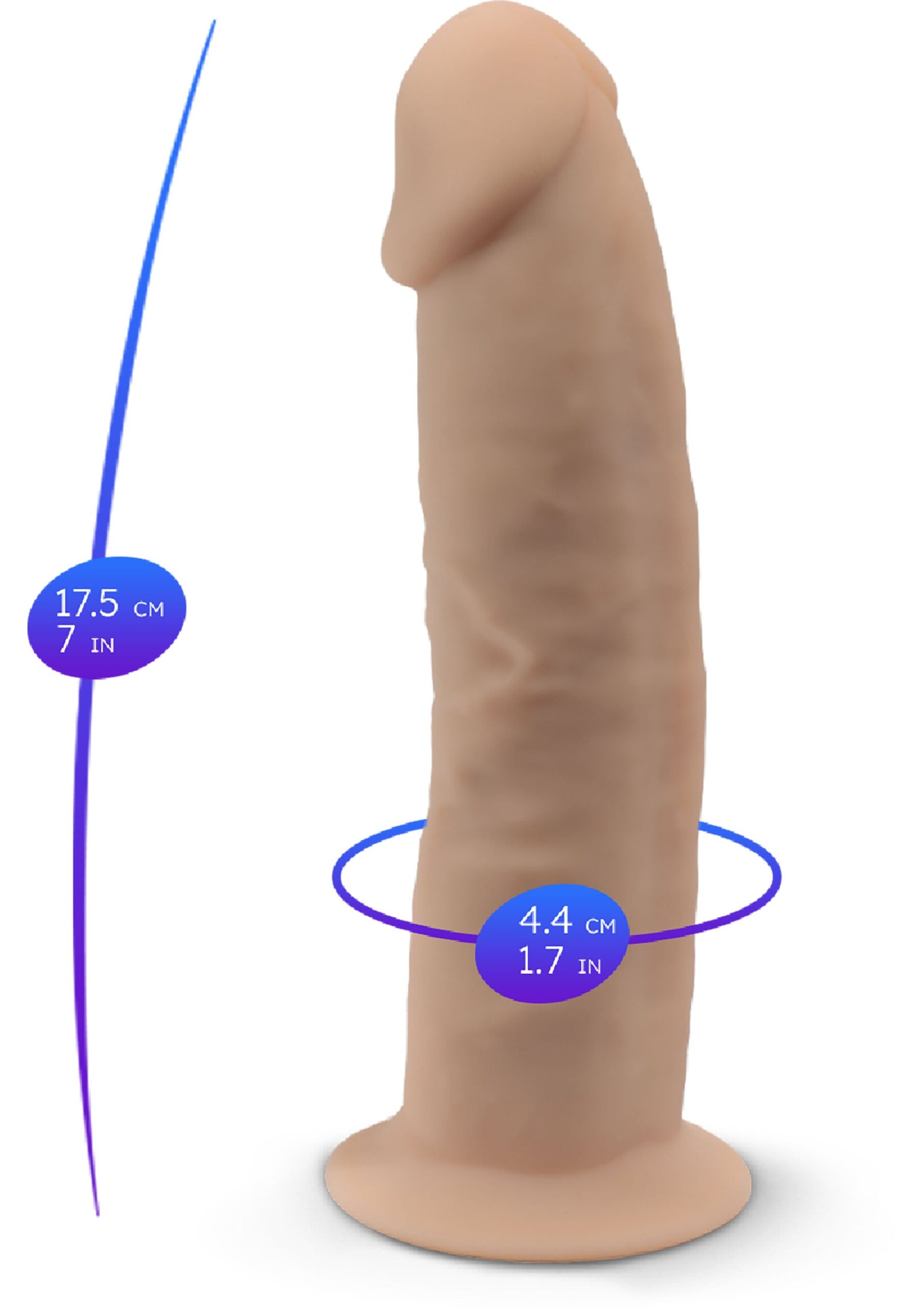 Dildo Vibrating Model 7 inch - Afbeelding 7