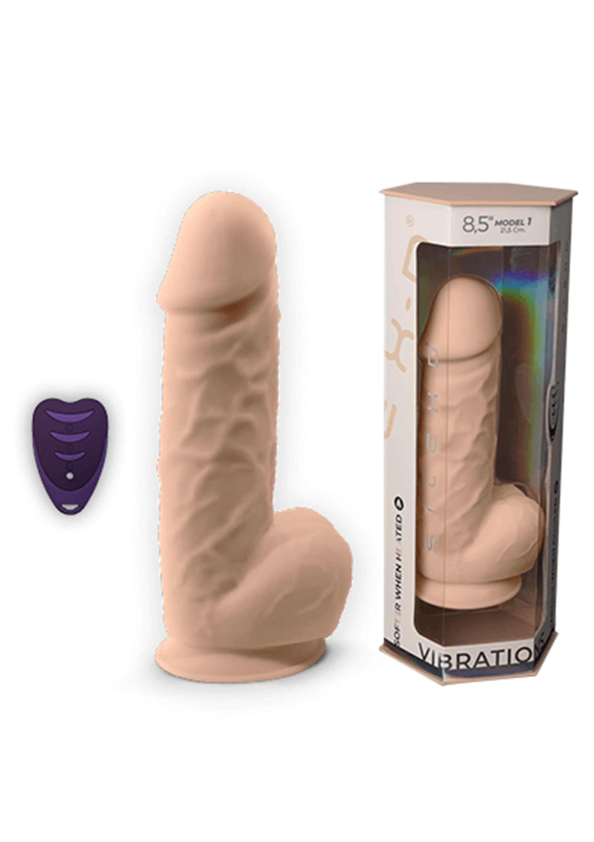 Dildo Vibrating Model 8.5 inch - Afbeelding 3