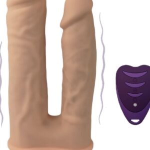 Duo Dildo Vibrating 7+8 inch