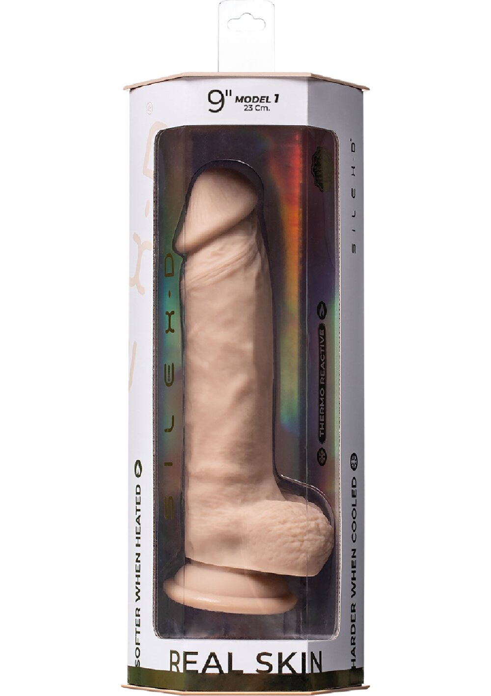 Real Skin Dildo Model 1 - 9 inch - Afbeelding 3