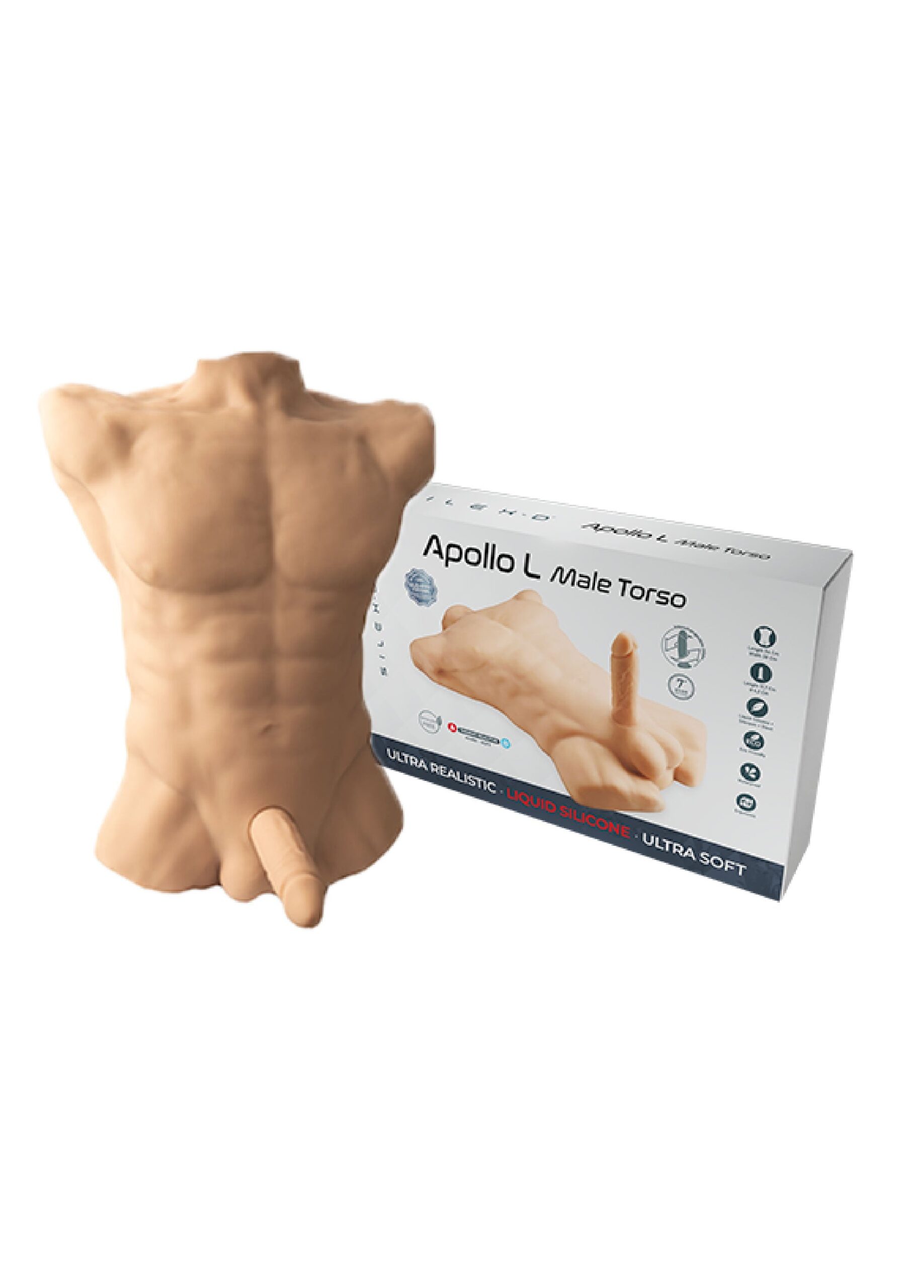Silicone Torso Large - Afbeelding 6