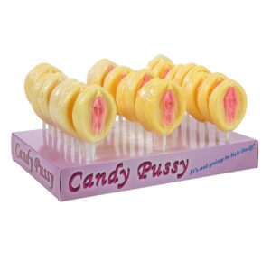 Candy Pussy Lollipop 24 pcs