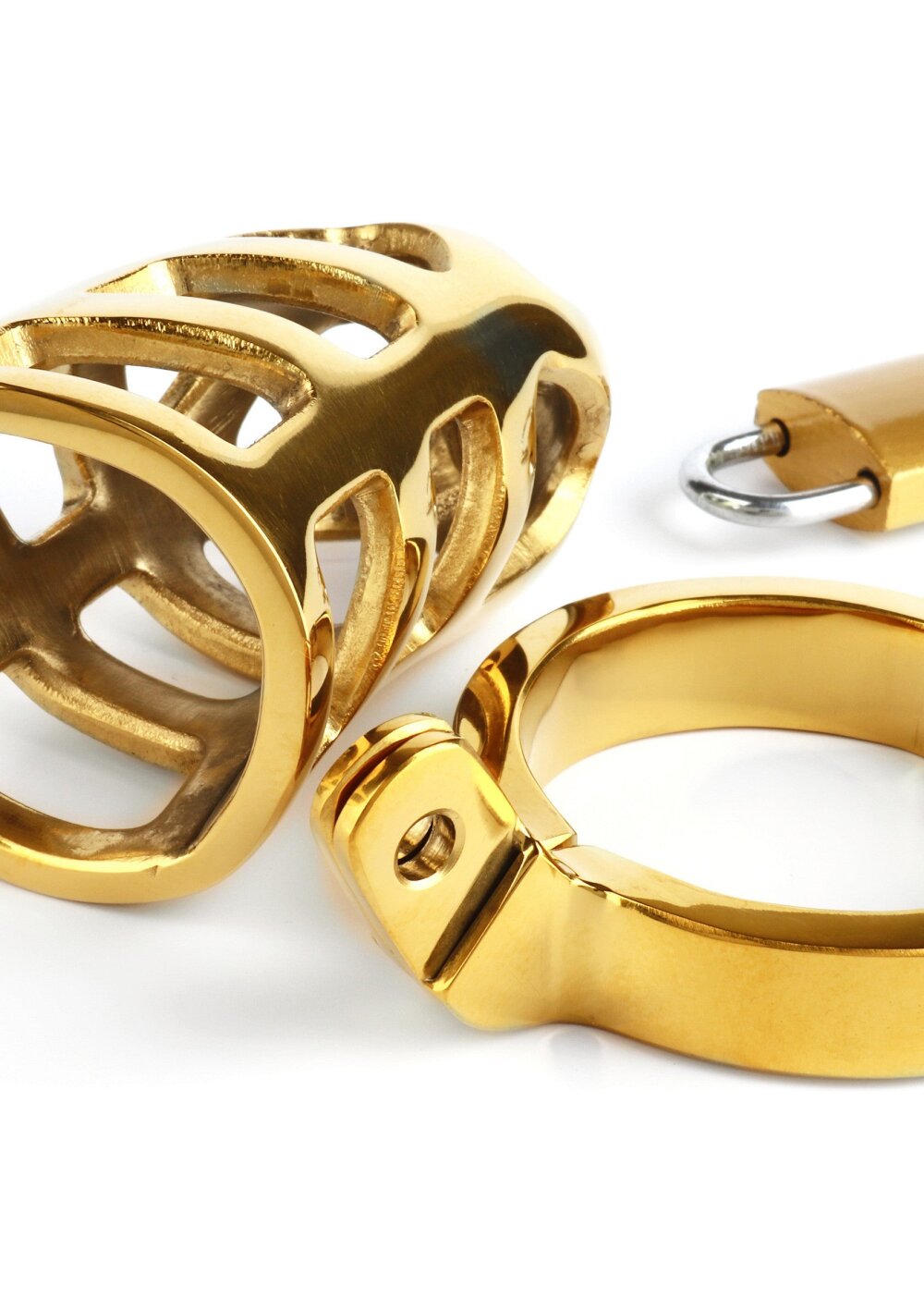 Brutal Chastity Cage Gold - Afbeelding 6
