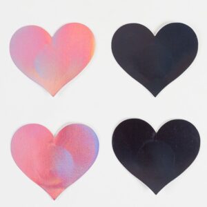 Heart Nipple Pasties 2 Pair