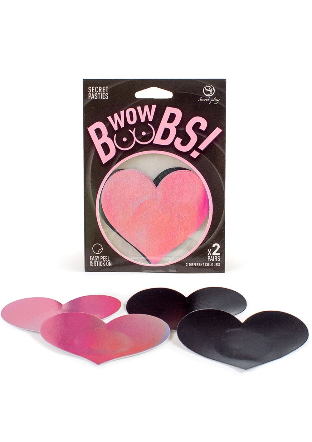 Heart Nipple Pasties 2 Pair - Afbeelding 3