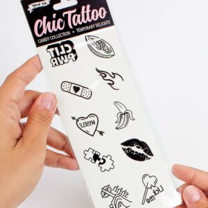 Candy Chic Temporary Tattoo