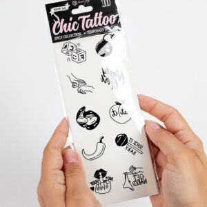 Spicy Chic Temporary Tattoo