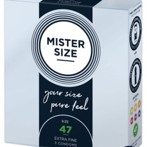 Mister Size Condoms 47 mm 3 pcs