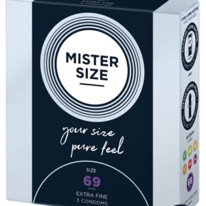 MISTER SIZE 69mm Condoms 3pcs