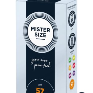 MISTER SIZE 57mm Condoms 10pcs