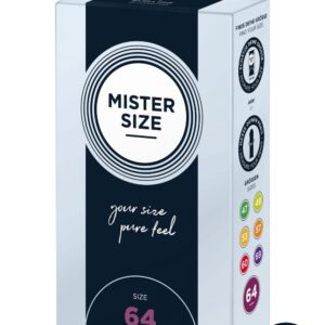 MISTER SIZE 64mm Condoms 10pcs