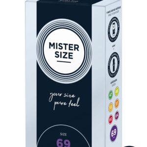 MISTER SIZE 69mm Condoms 10pcs