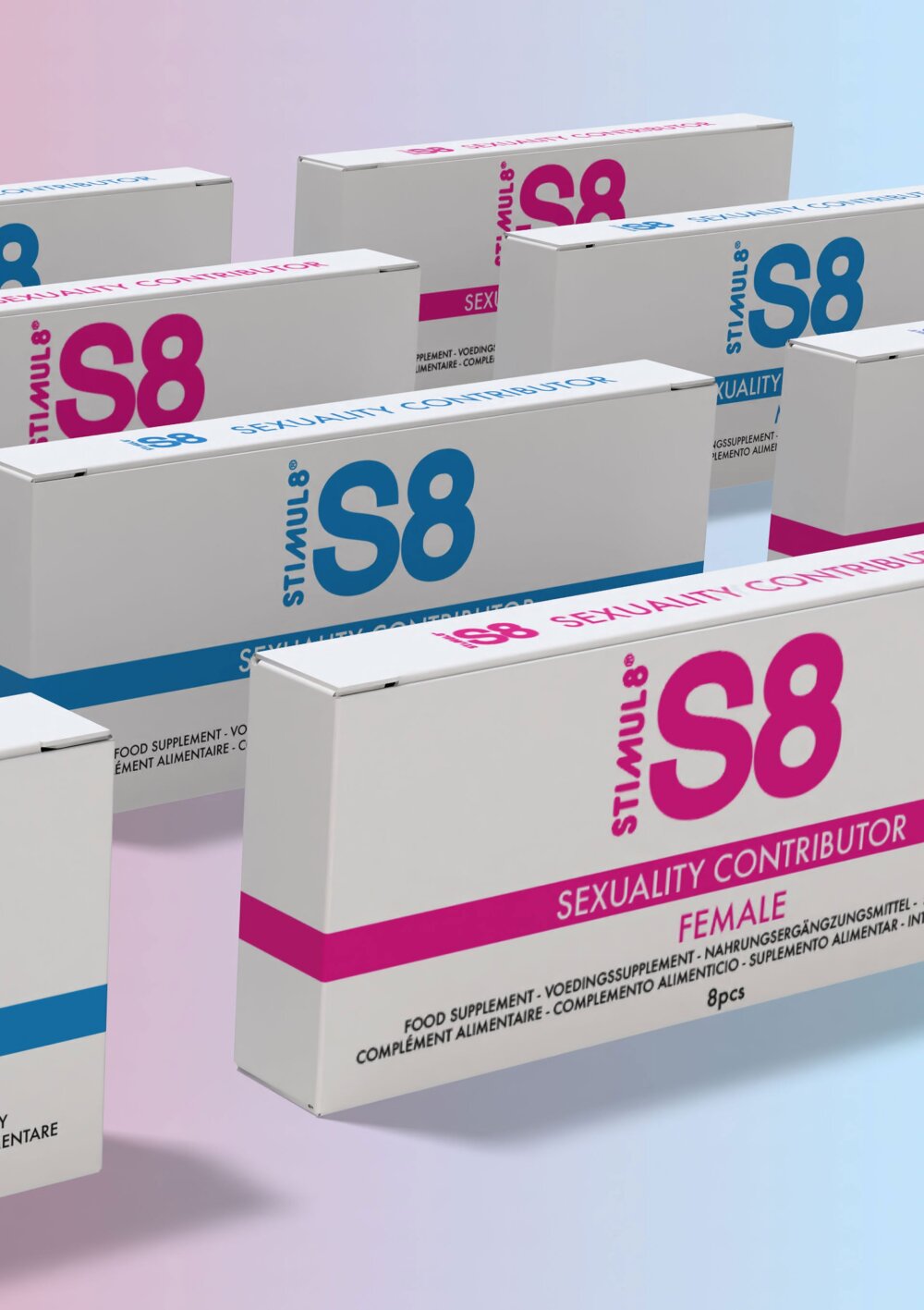 S8 Sexuality Female Tabs 8 pcs - Afbeelding 3