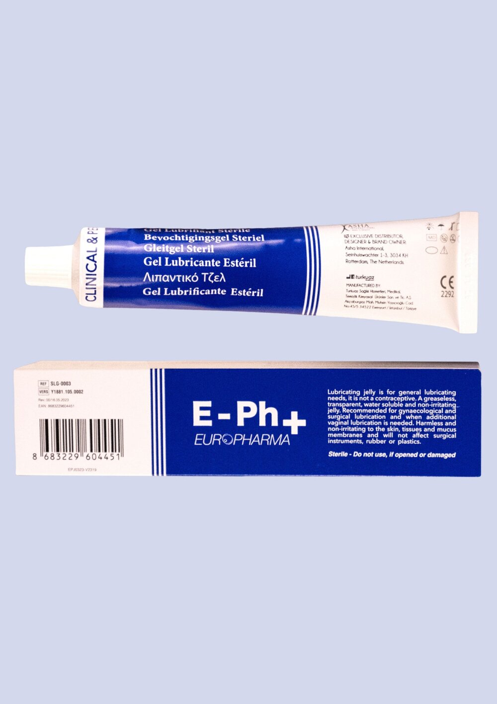 E-PhPlusSterile Lube Jelly 82gr - Afbeelding 2