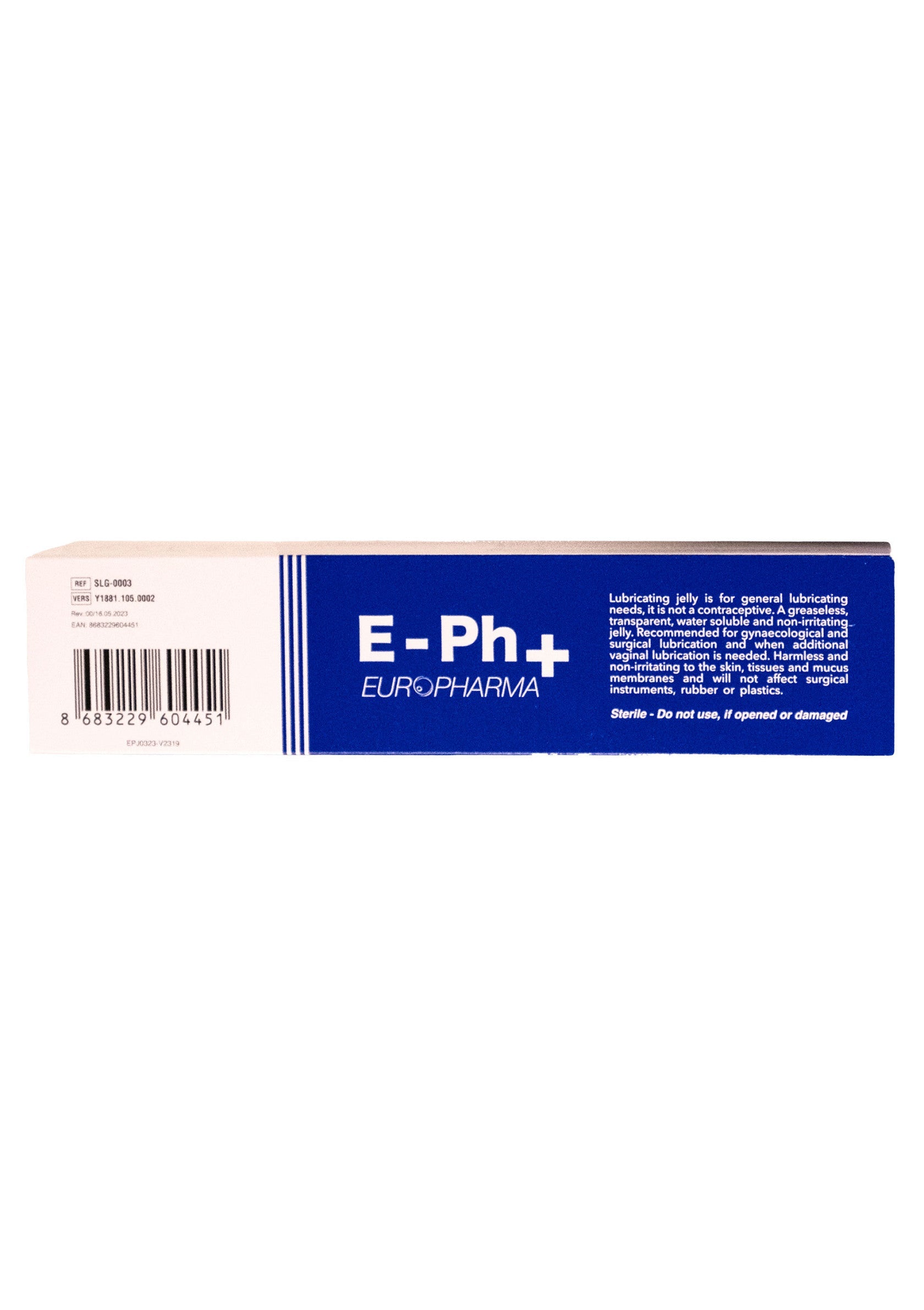E-PhPlusSterile Lube Jelly 82gr - Afbeelding 3