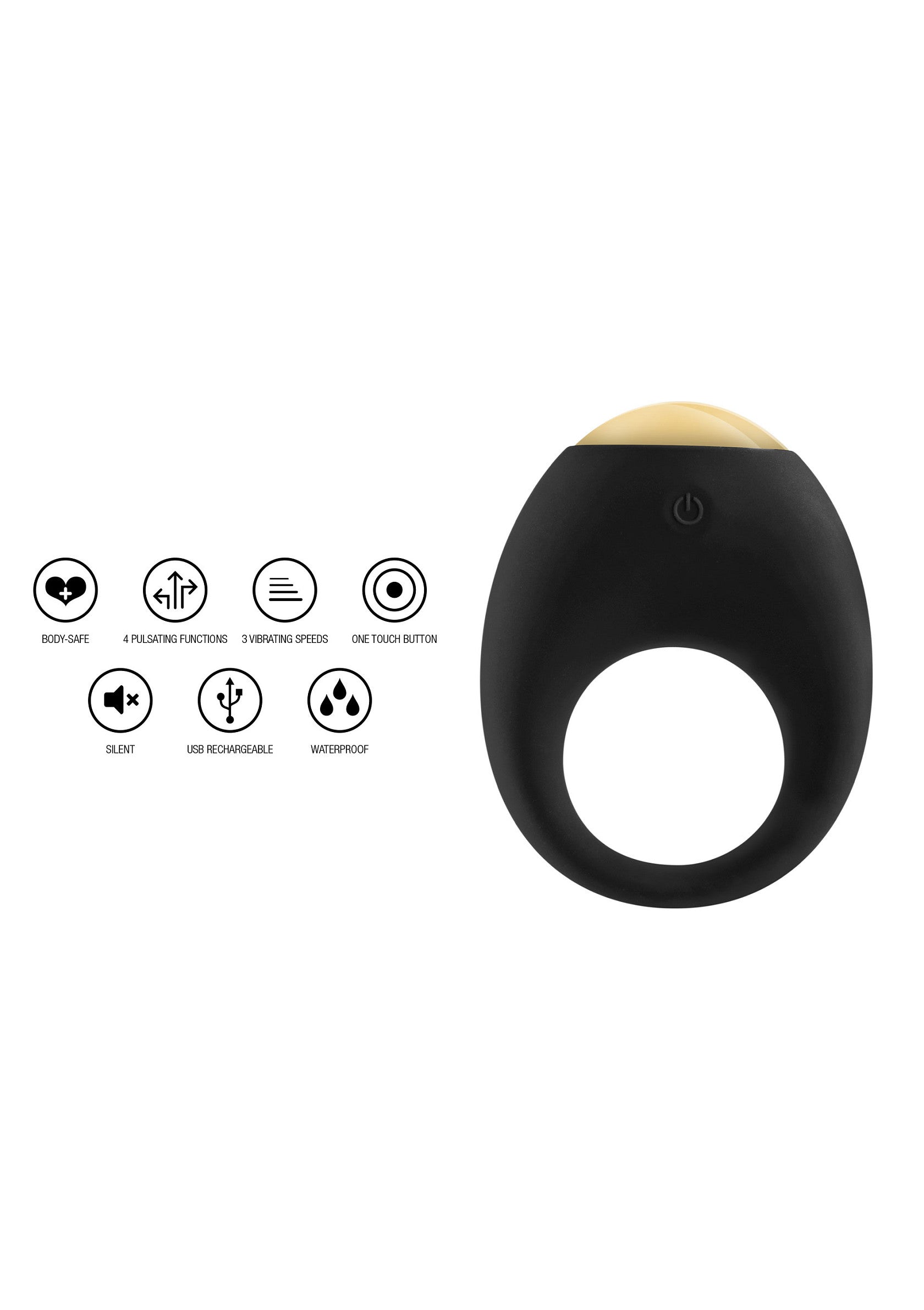Eclipse Vibrating Cock Ring - Afbeelding 5