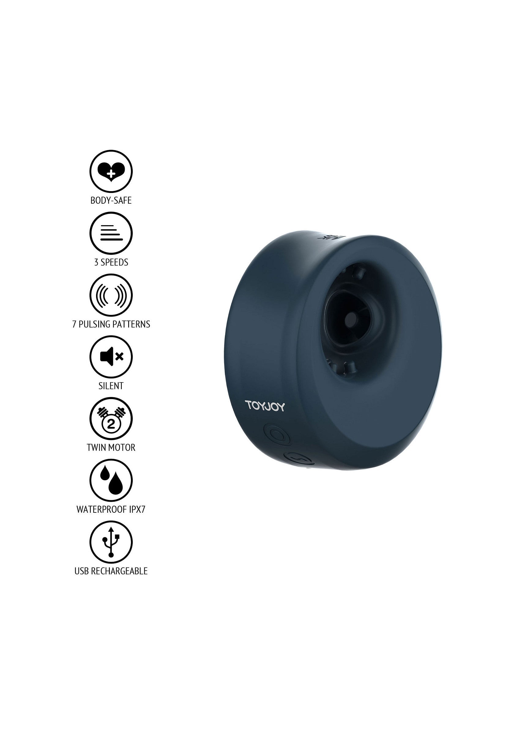 Zephyr Pulsating Stroker & C-Ring - Afbeelding 9