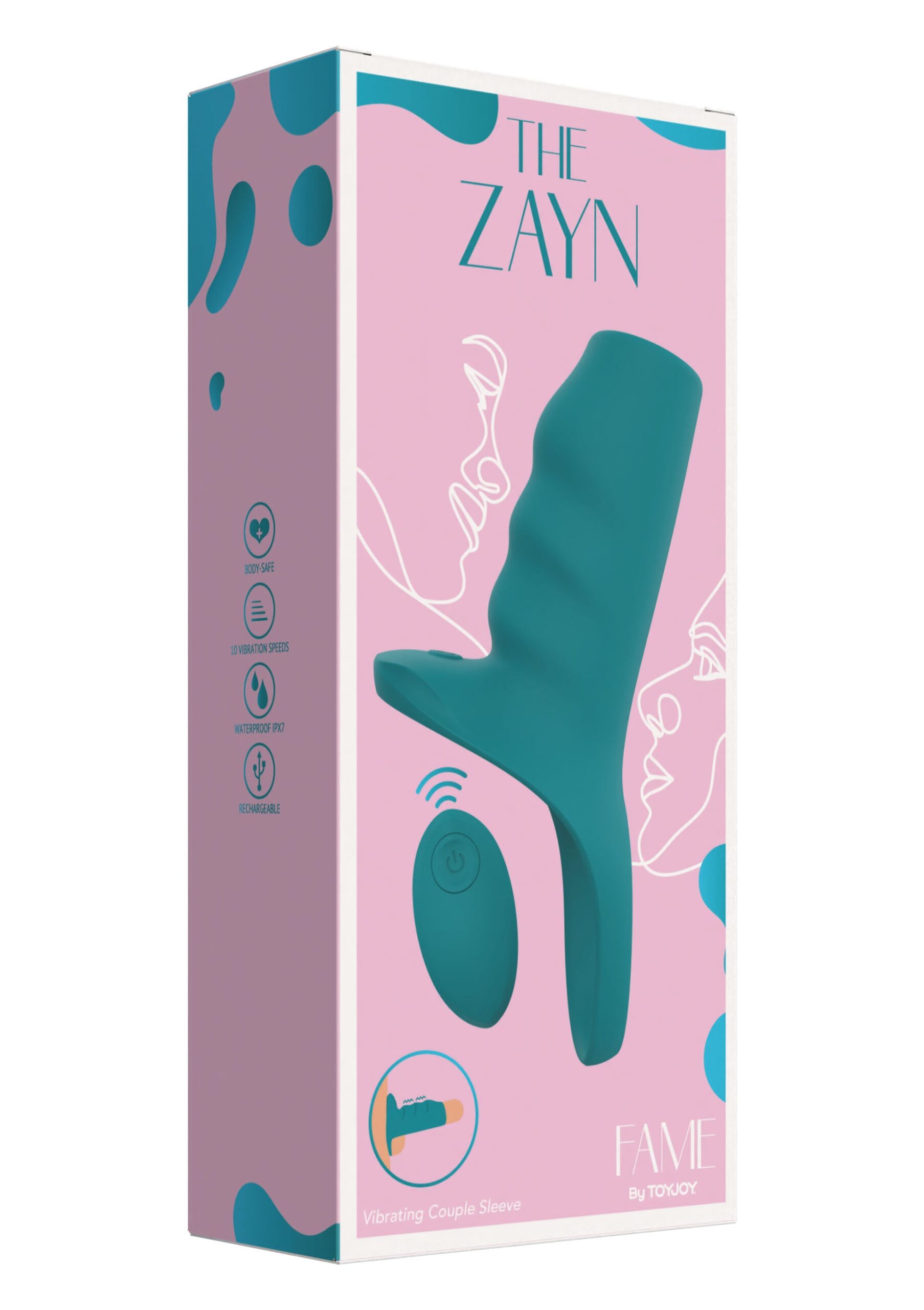 The Zayn Vibrating Couple Sleeve - Afbeelding 3