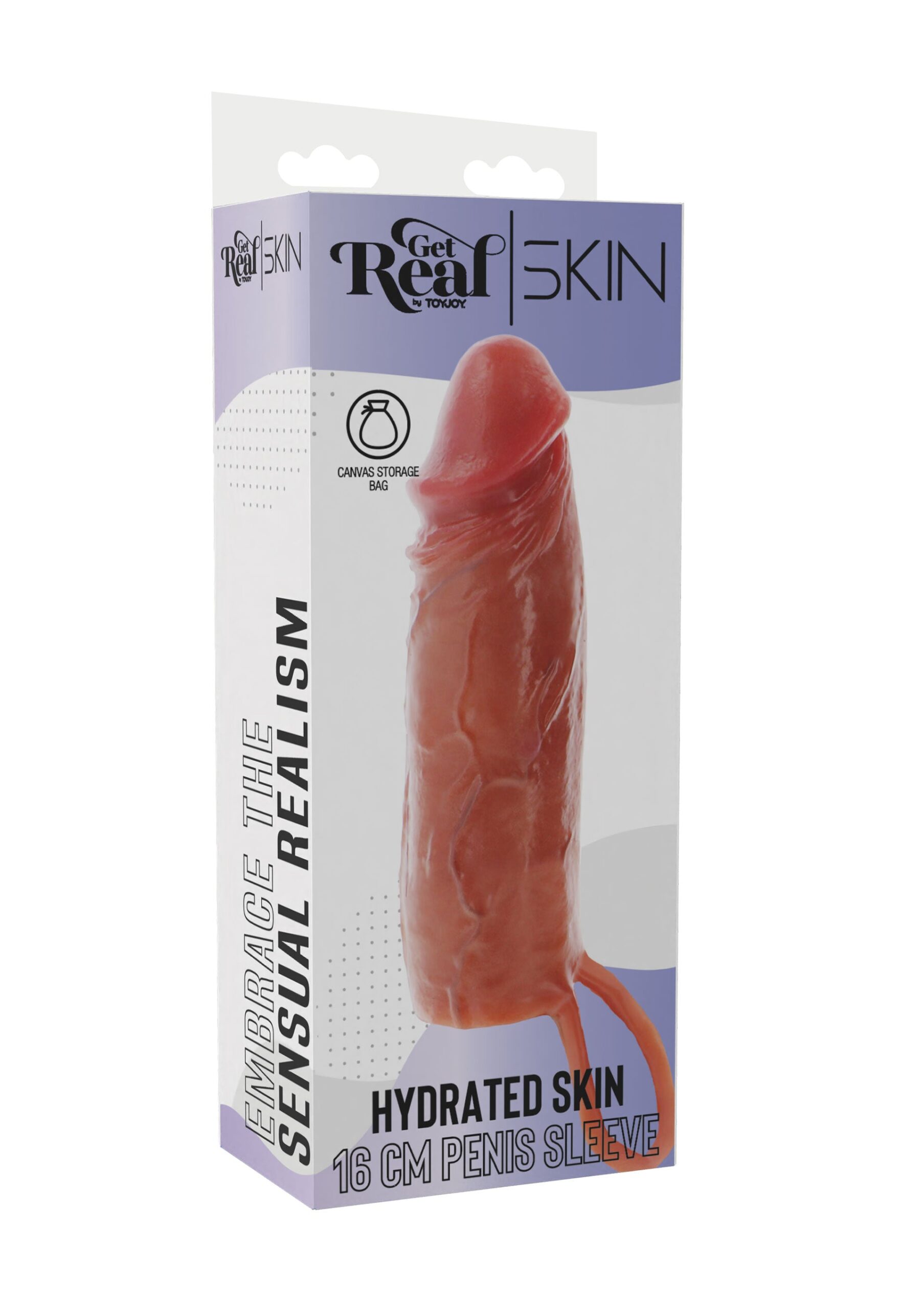 Hydrated Skin Penis Sleeve Silicone 16 cm - Afbeelding 3