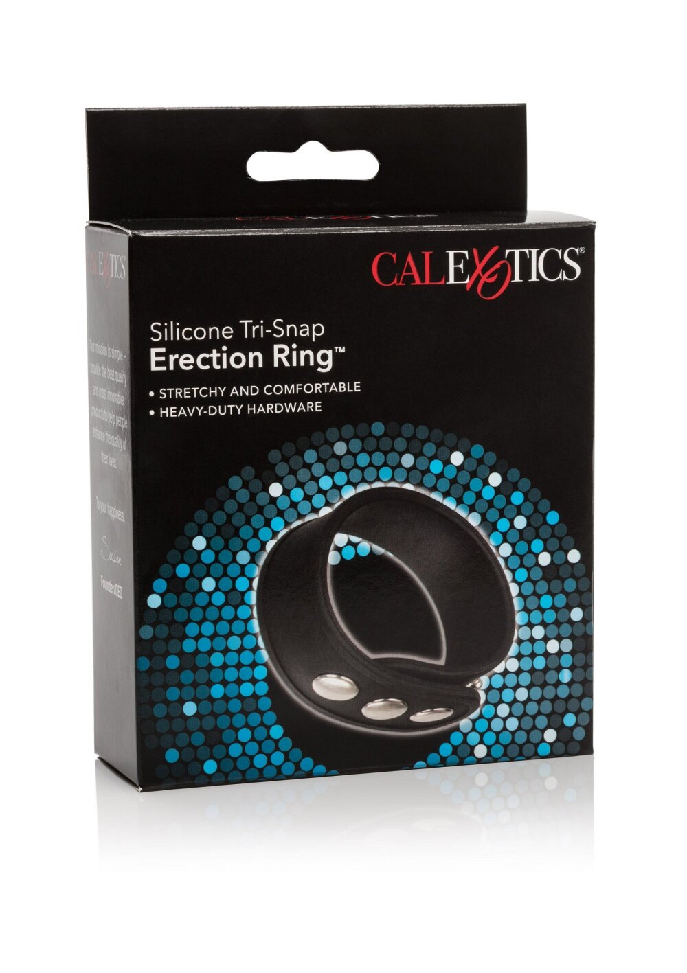 Silicone 3-Snap Erection Ring - Afbeelding 3