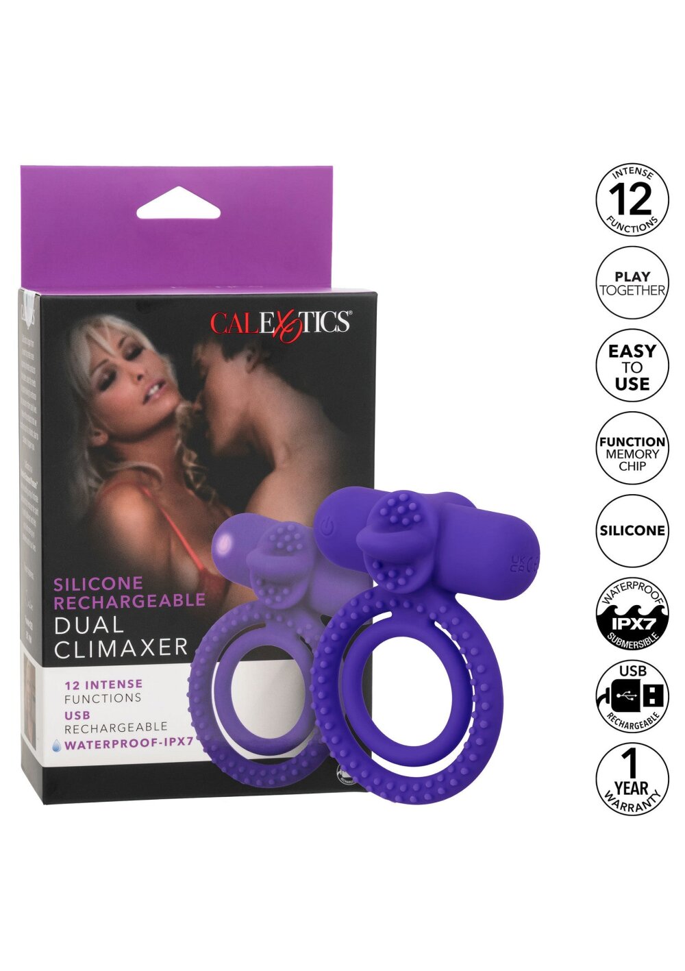 Rechargeable Dual Climaxer - Afbeelding 5