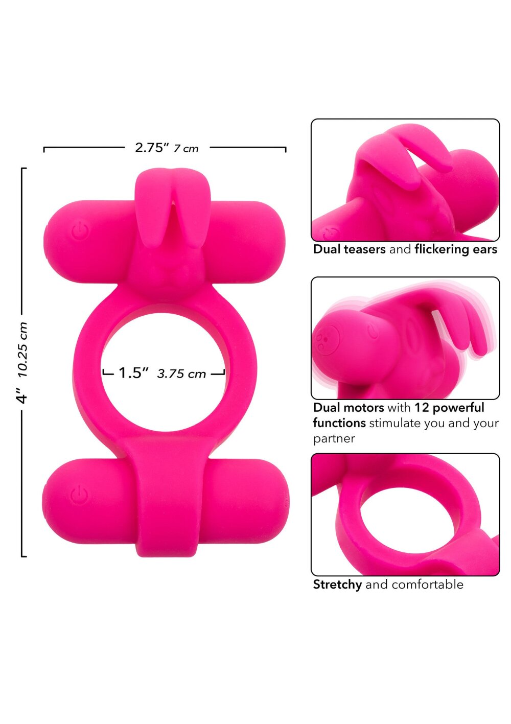Rechargeable Rockin Rabbit - Afbeelding 4