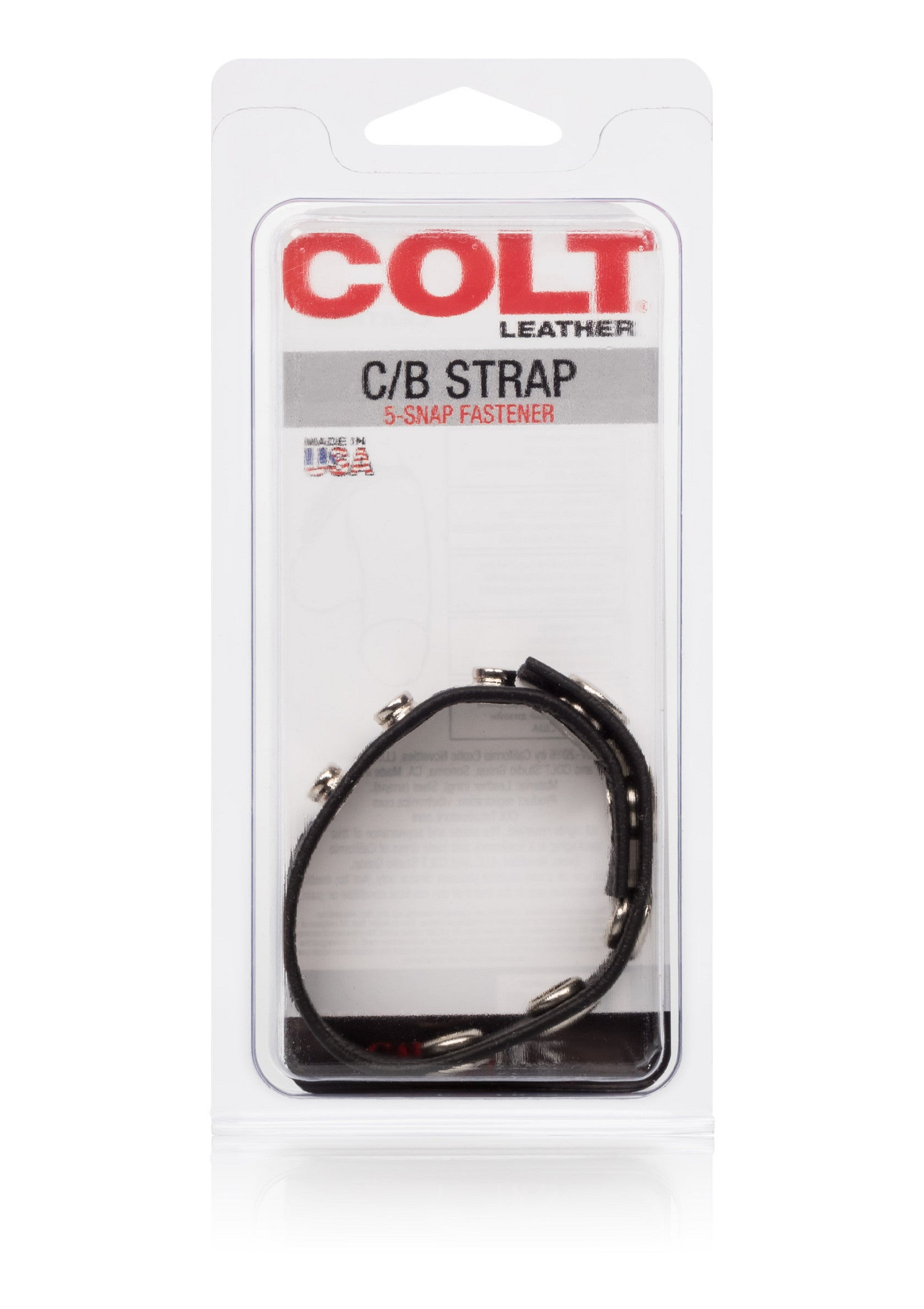 COLT Leather C/B Strap 5-snap - Afbeelding 2