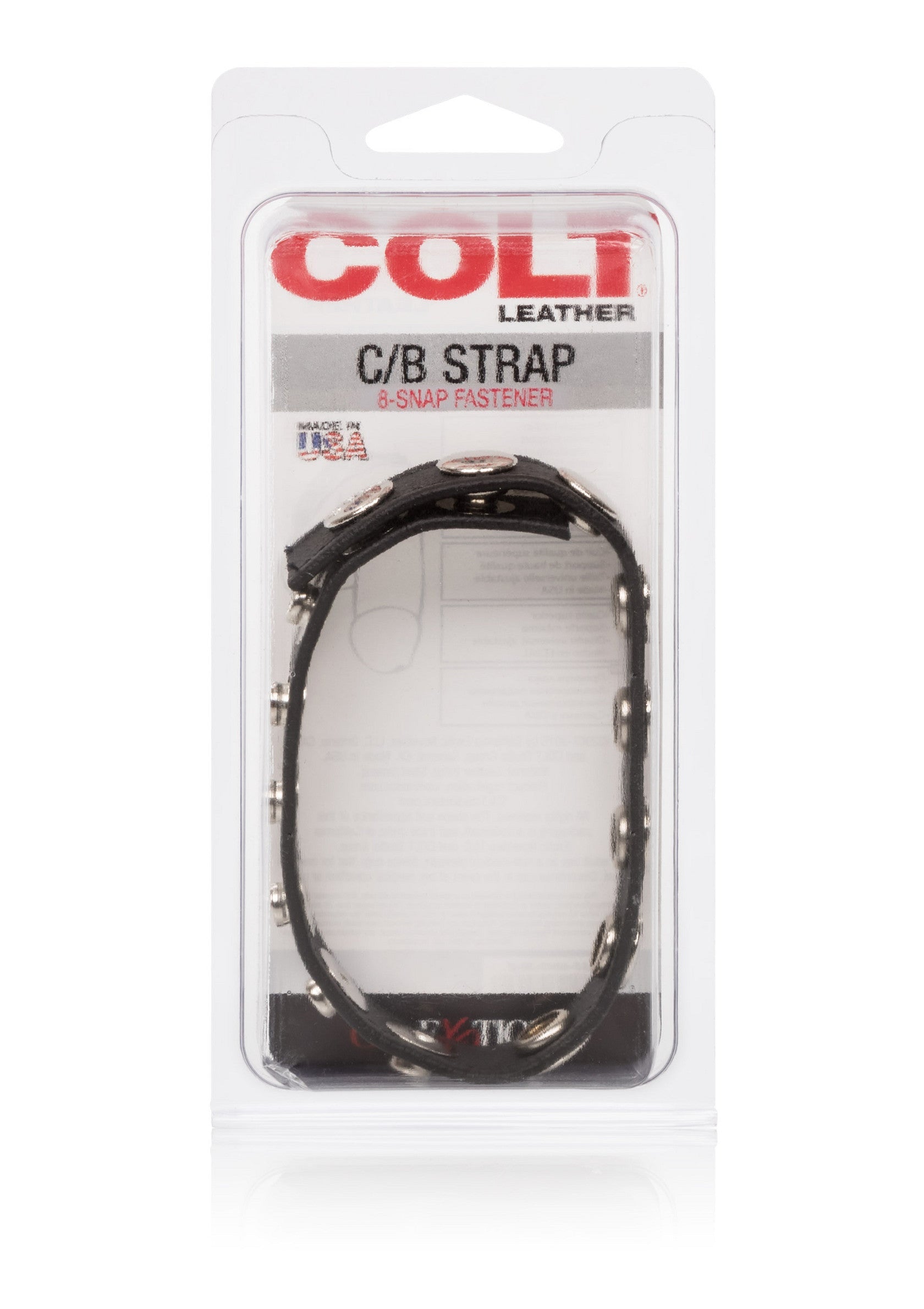 COLT Leather C/B Strap 8-snap - Afbeelding 2