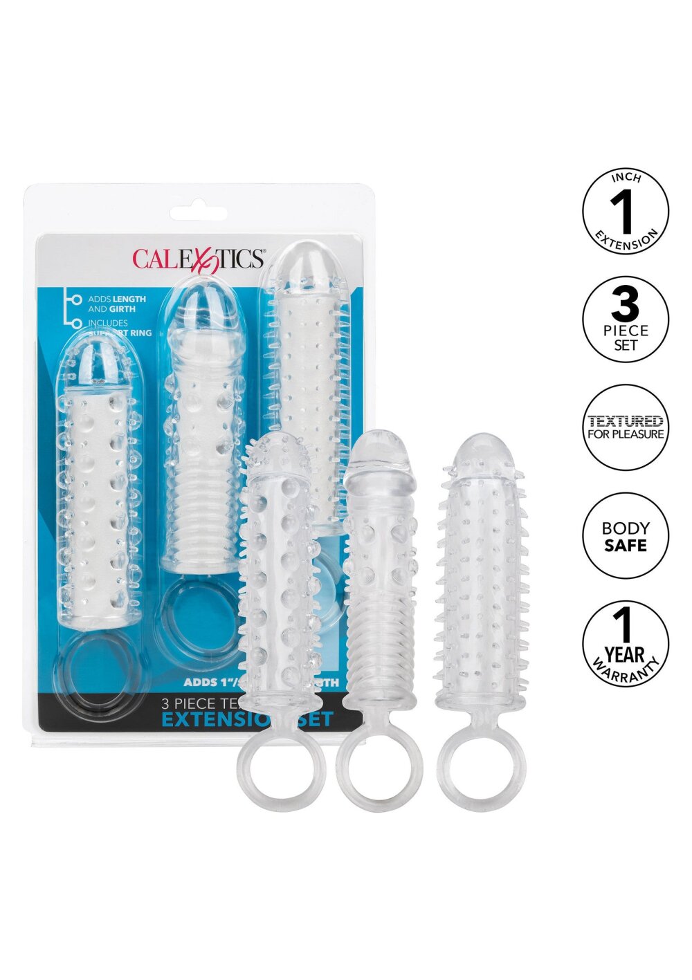 Textured Extension Set 3 pcs - Afbeelding 5