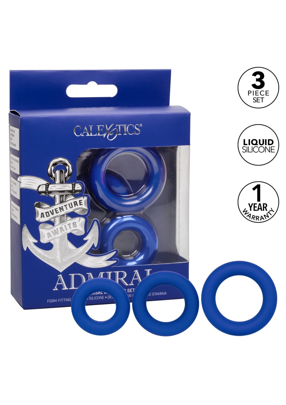 Admiral Cock Ring Set - Afbeelding 5