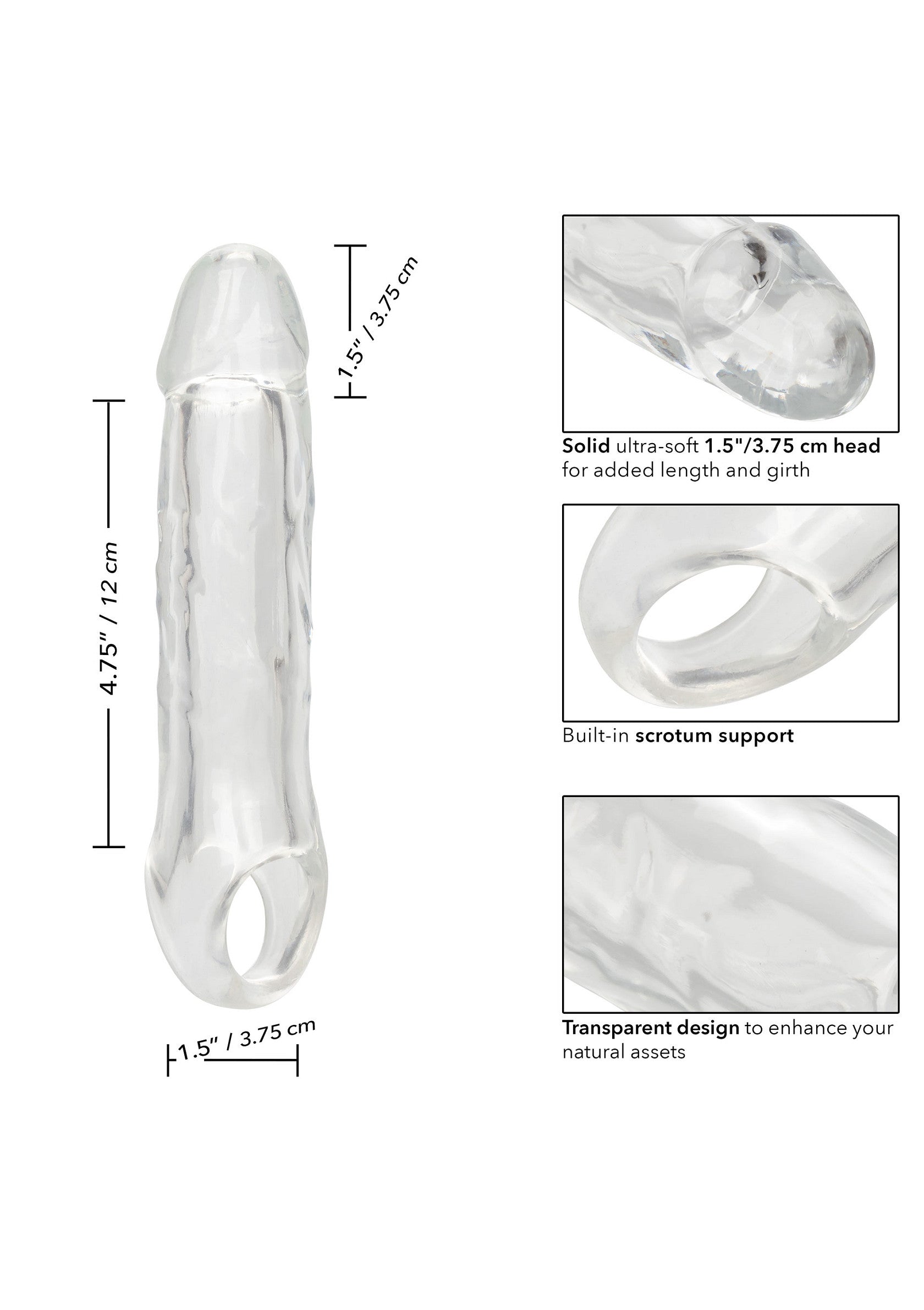 Clear Extension 6.5 inch - Afbeelding 4