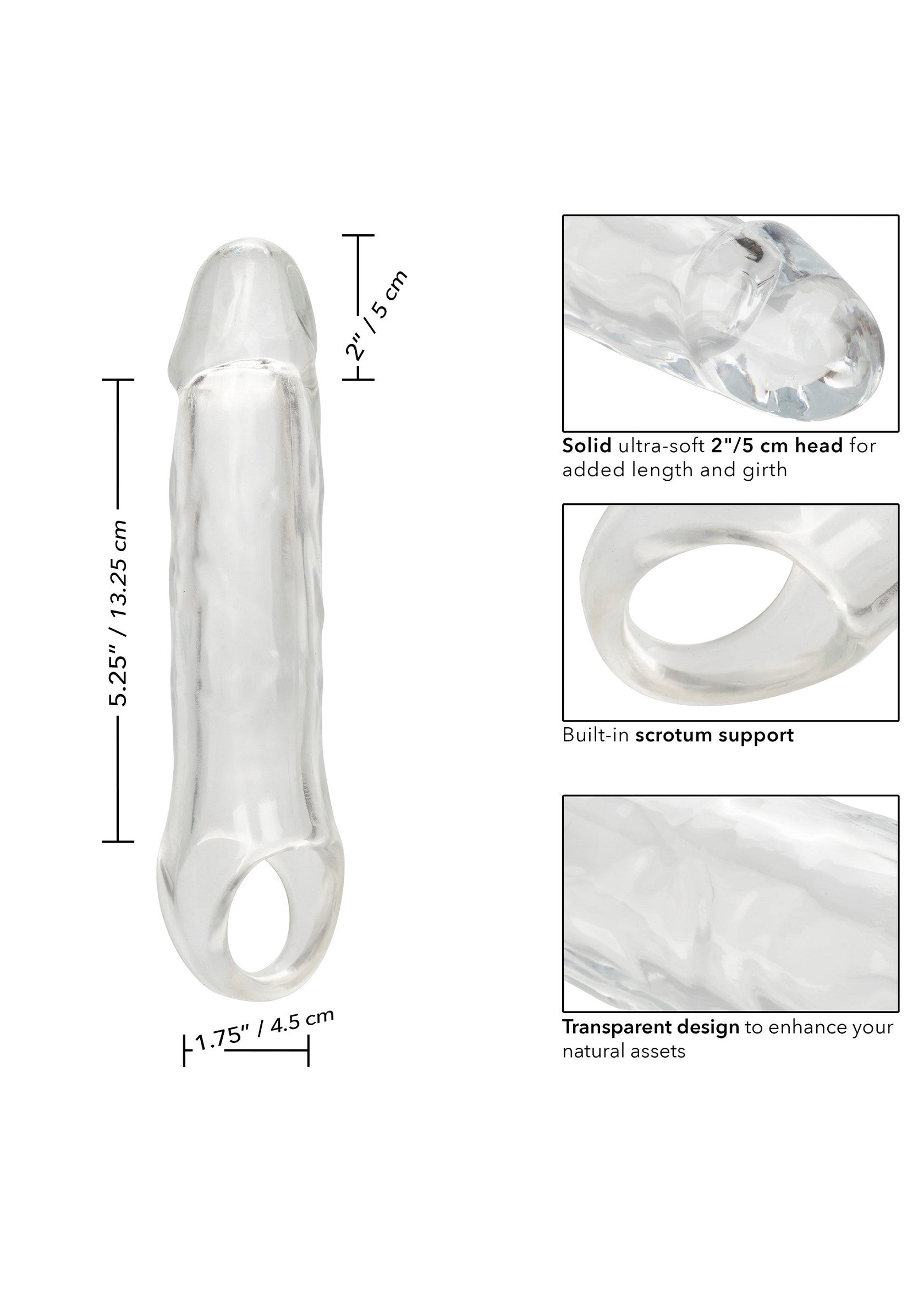 Clear Extension 7.5 inch - Afbeelding 4