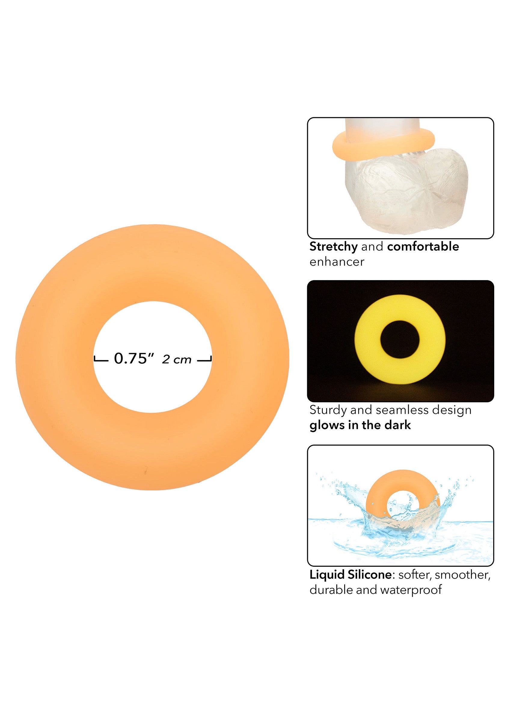 Silicone Prolong Medium Ring - Afbeelding 4