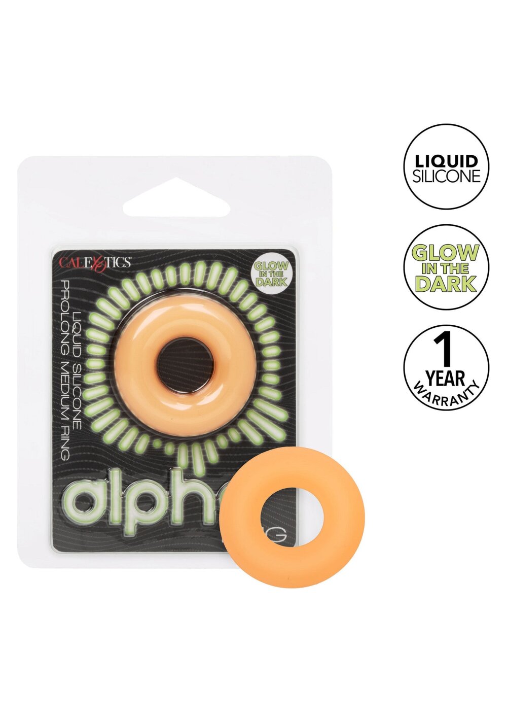 Silicone Prolong Medium Ring - Afbeelding 5