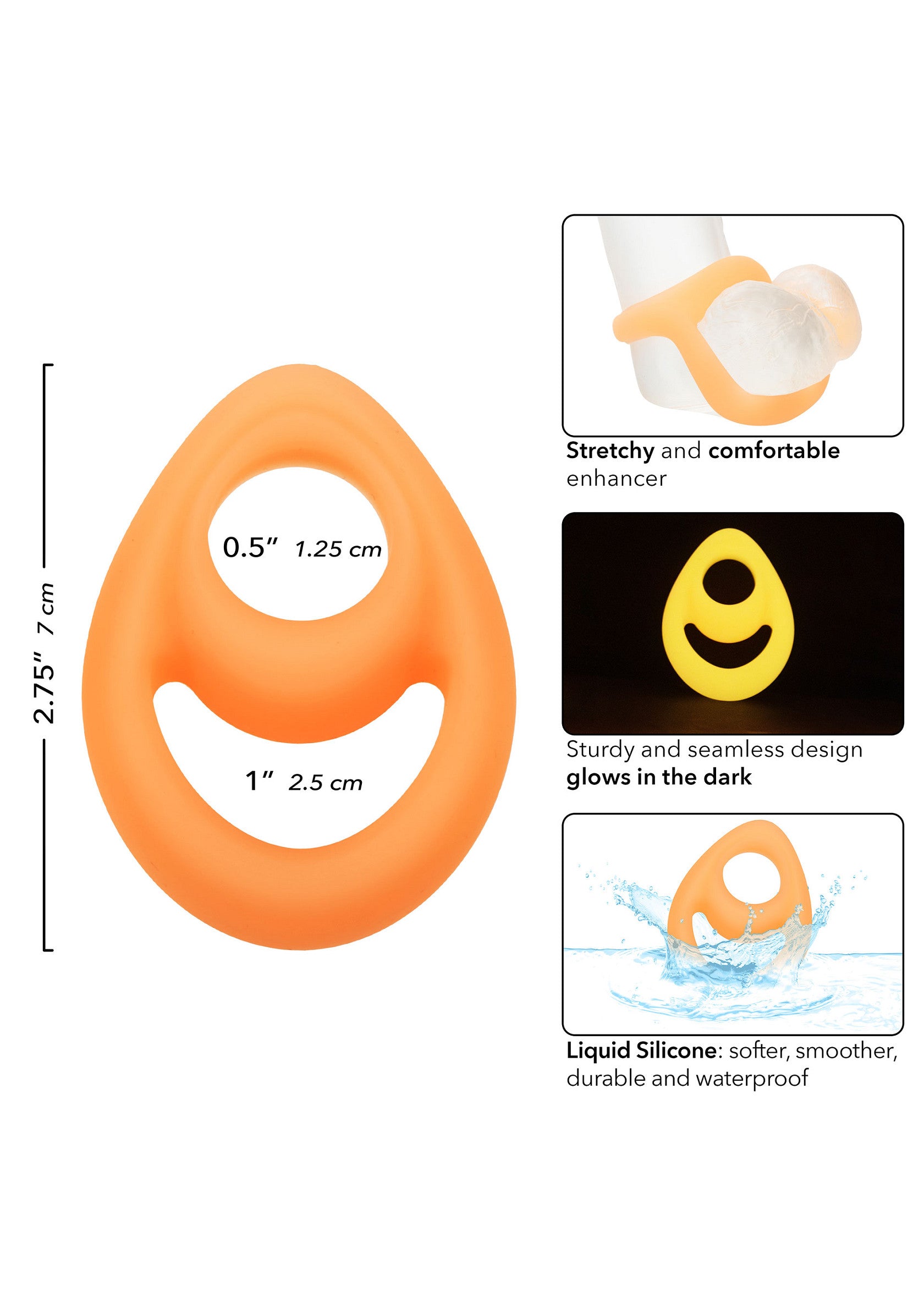 Silicone Teardrop Ring - Afbeelding 4