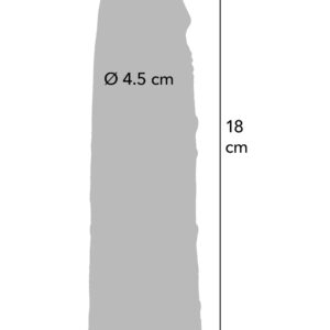 Penis Sleeve Liquid Silicone 18 cm